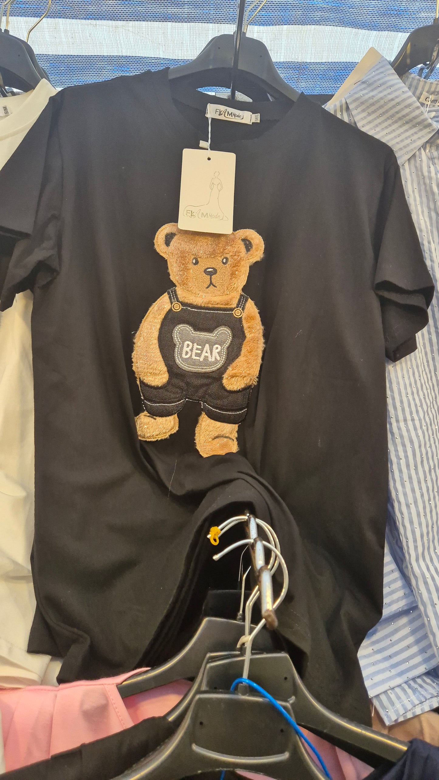 Bear Black Tee