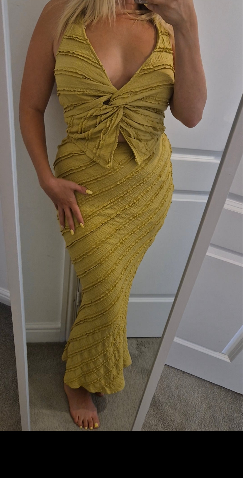 Charlie Skirt Set Green