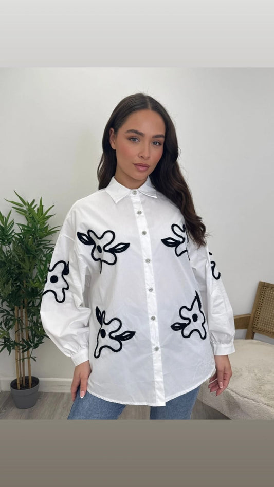 Pattern Shirt One Size