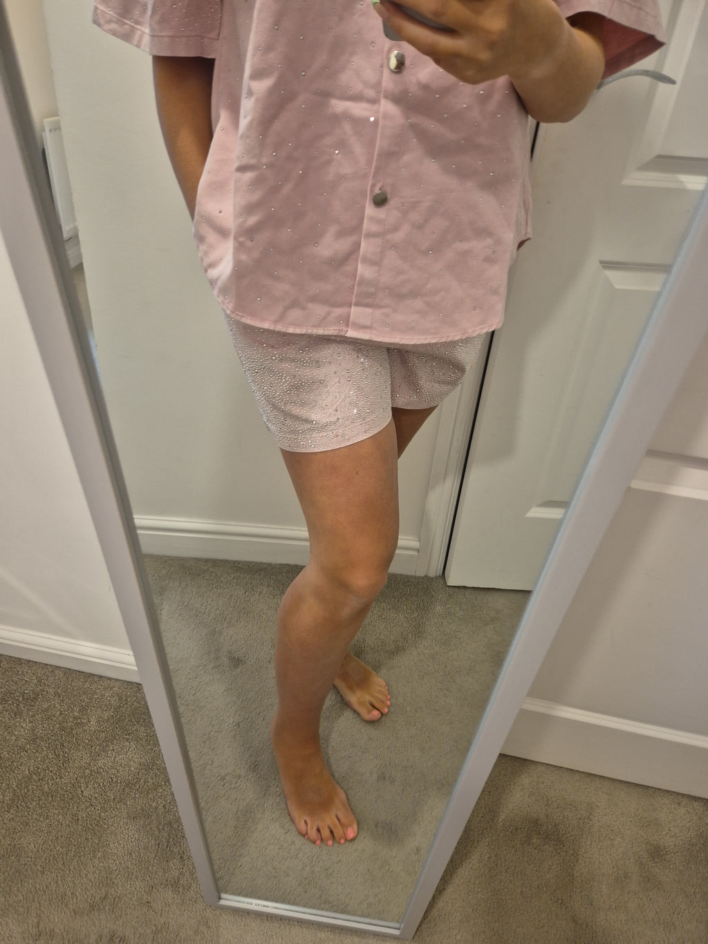Denim Short Set S/M