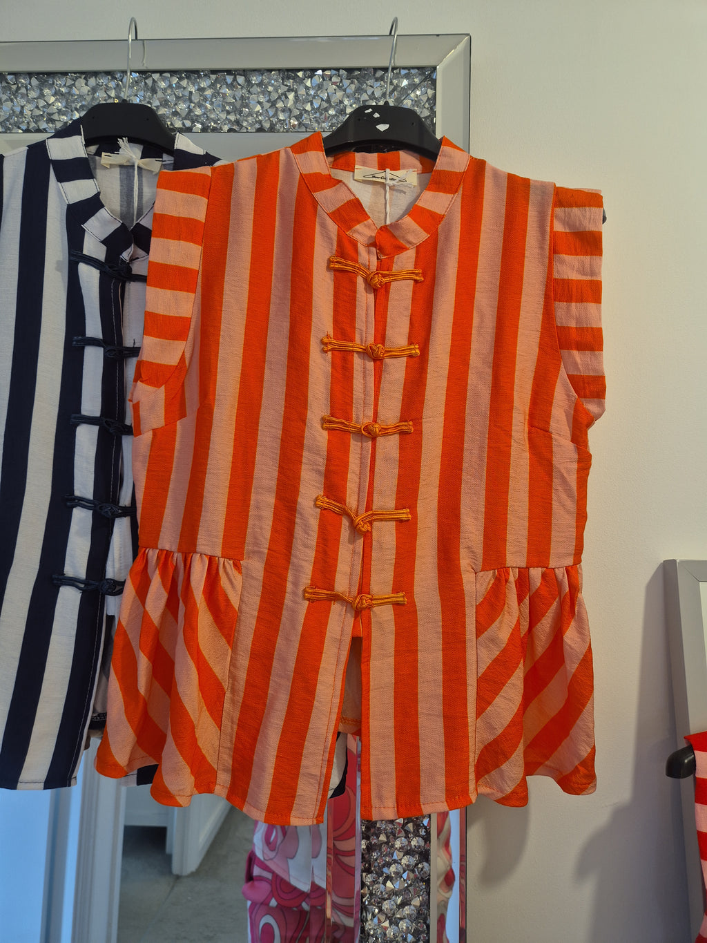 Evie Stripe Shirt One Size