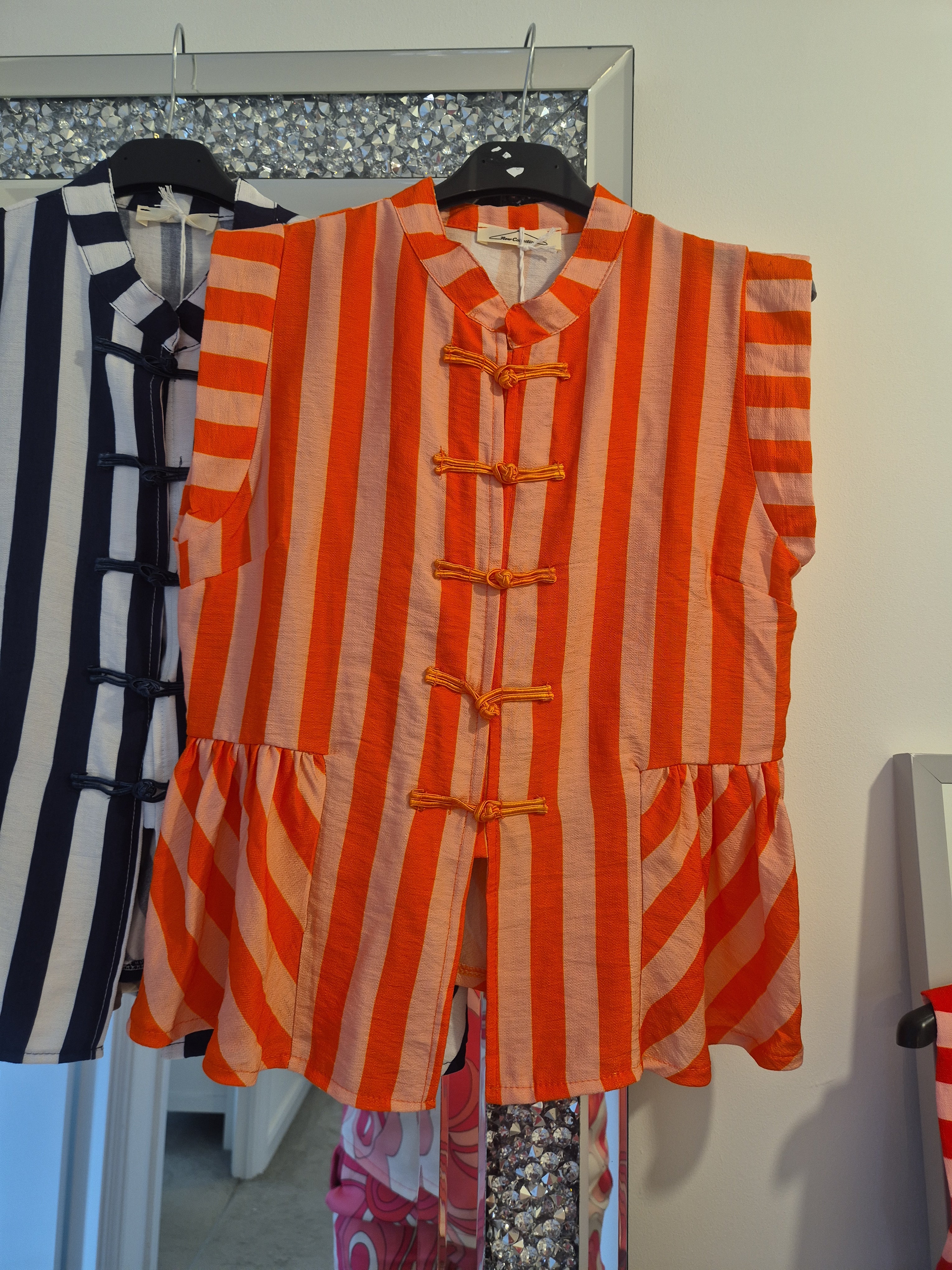 Evie Stripe Shirt One Size