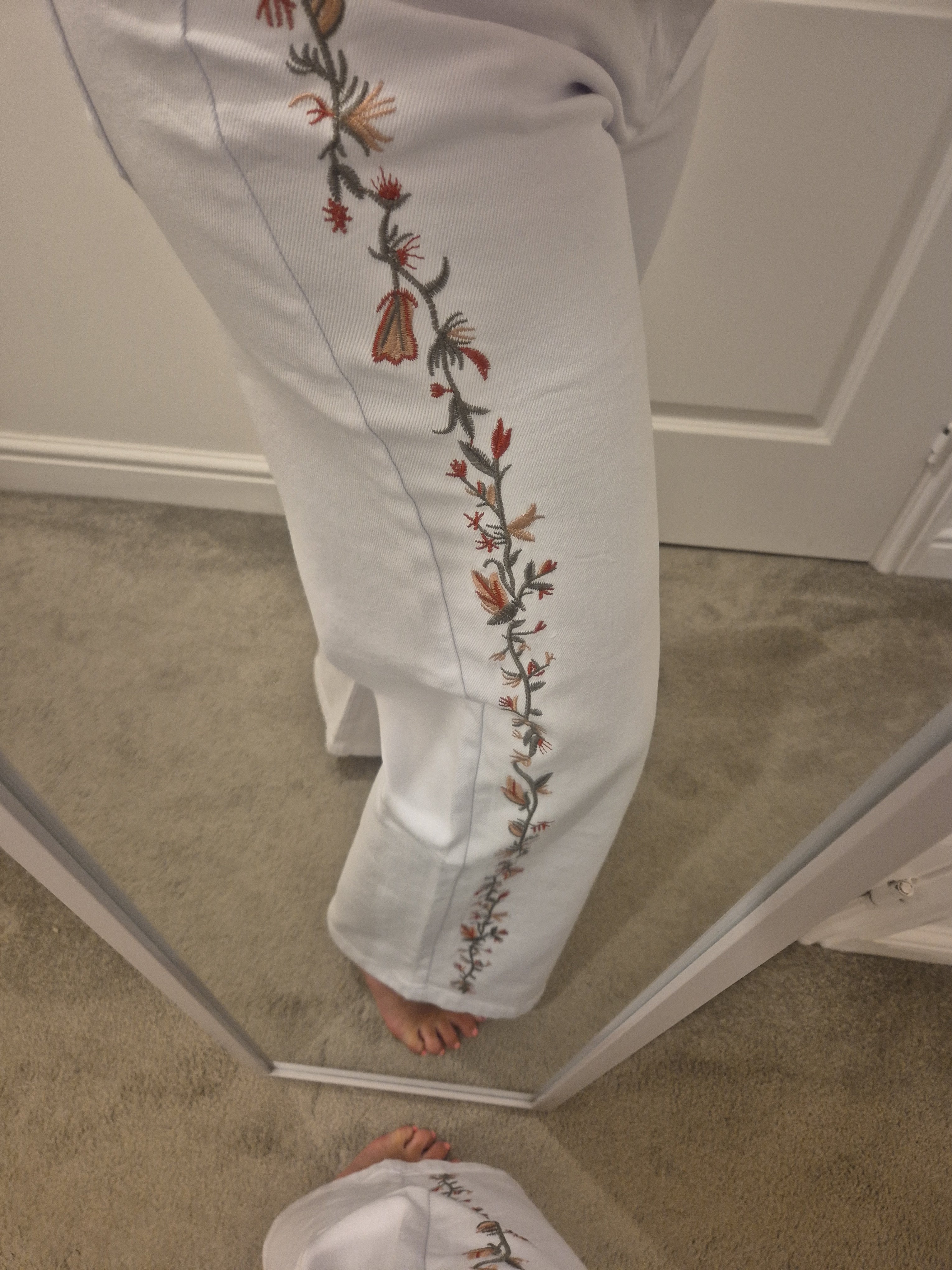 Flower Jeans