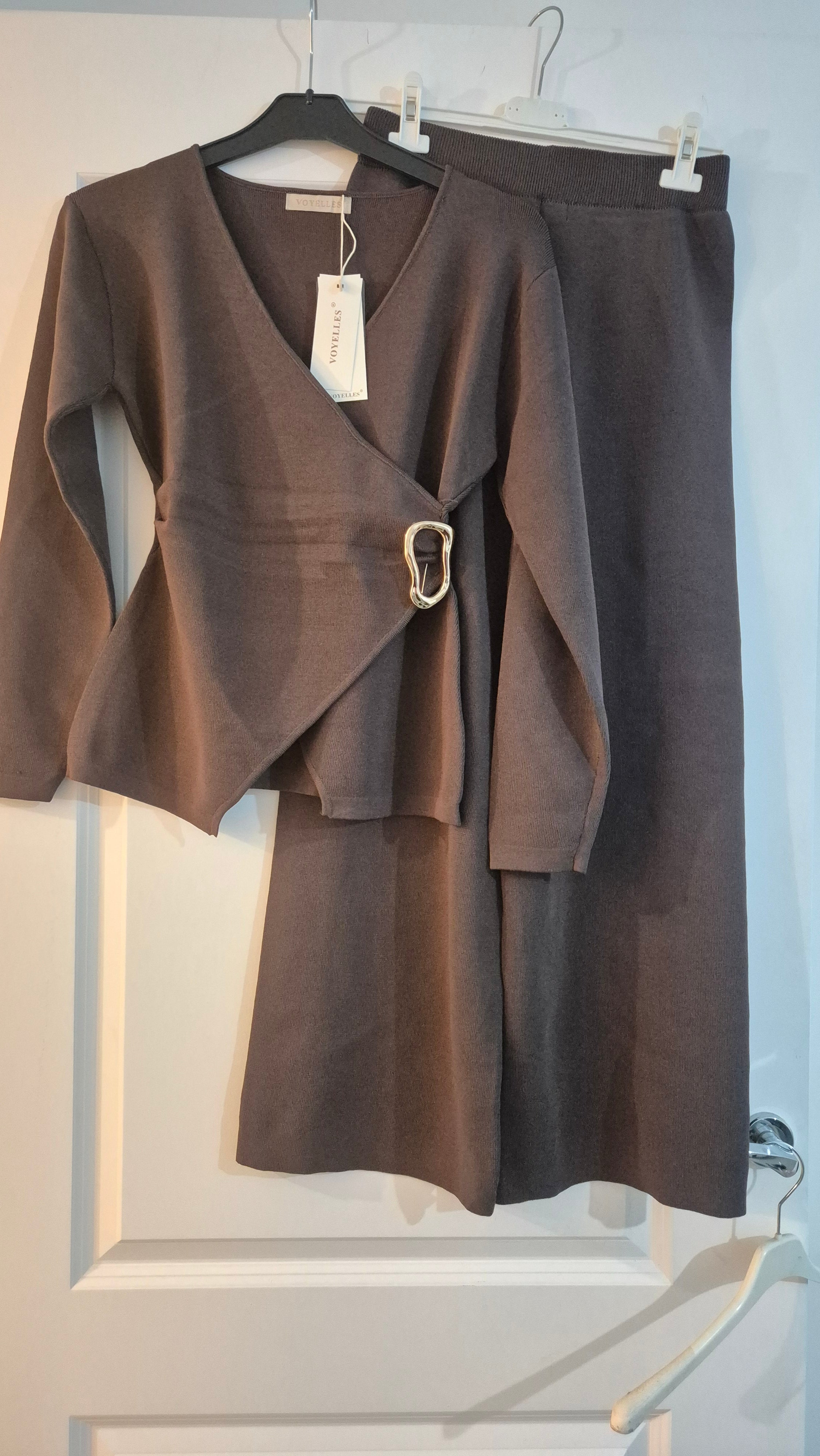 Broach Trouser Set One Size Various Colours