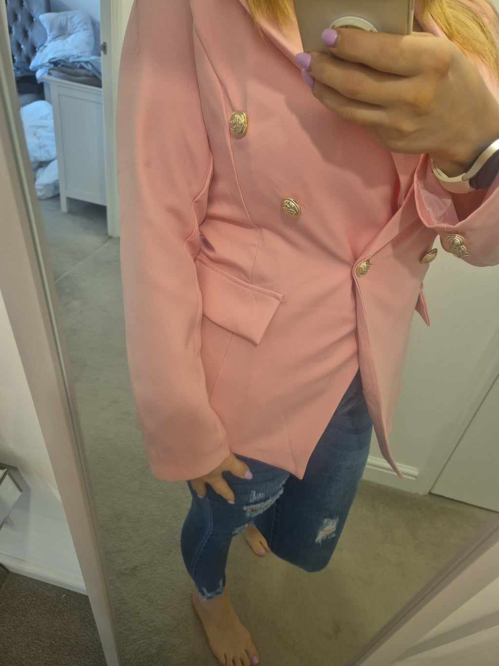 Blazer Double Breasted Size Large 12-14