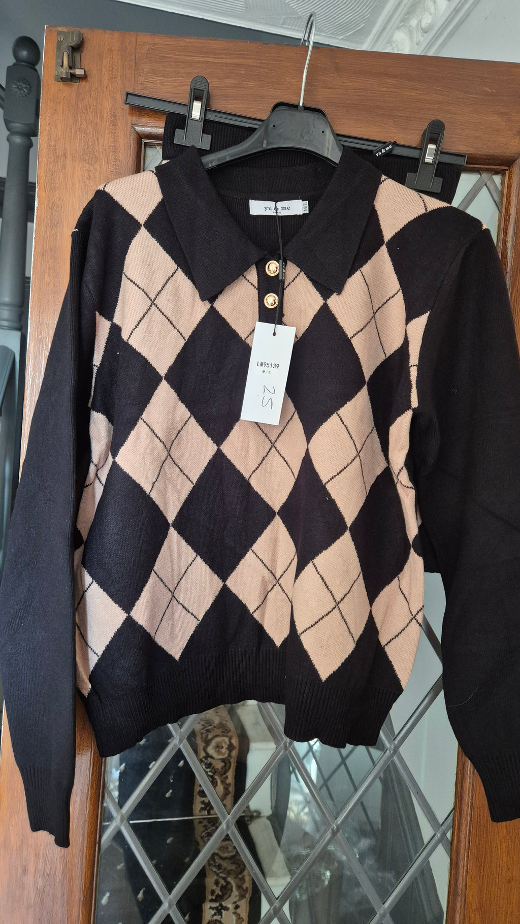 Argyle Skirt Set m/l