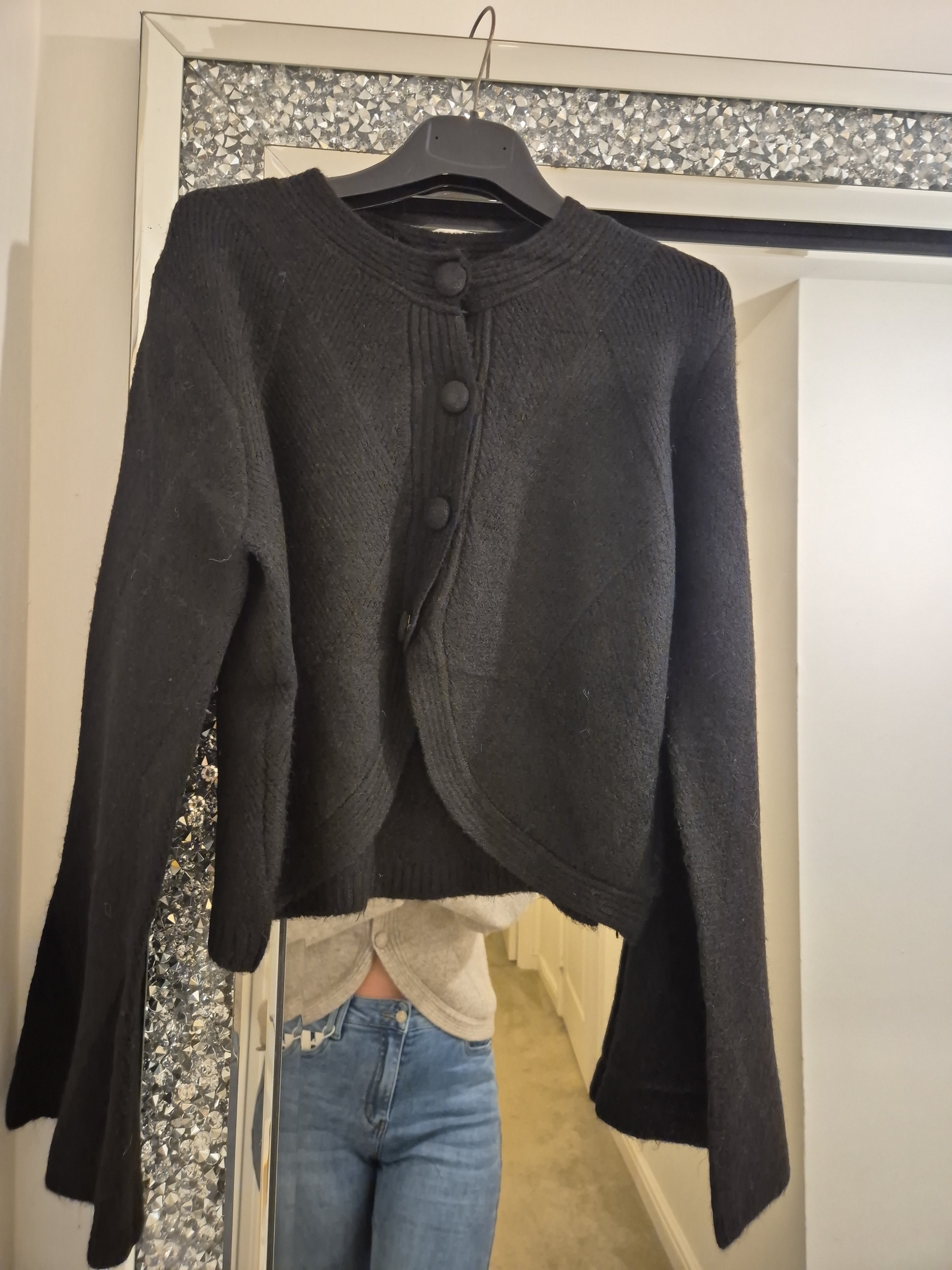 Chunky Knitted Cardigan One Size