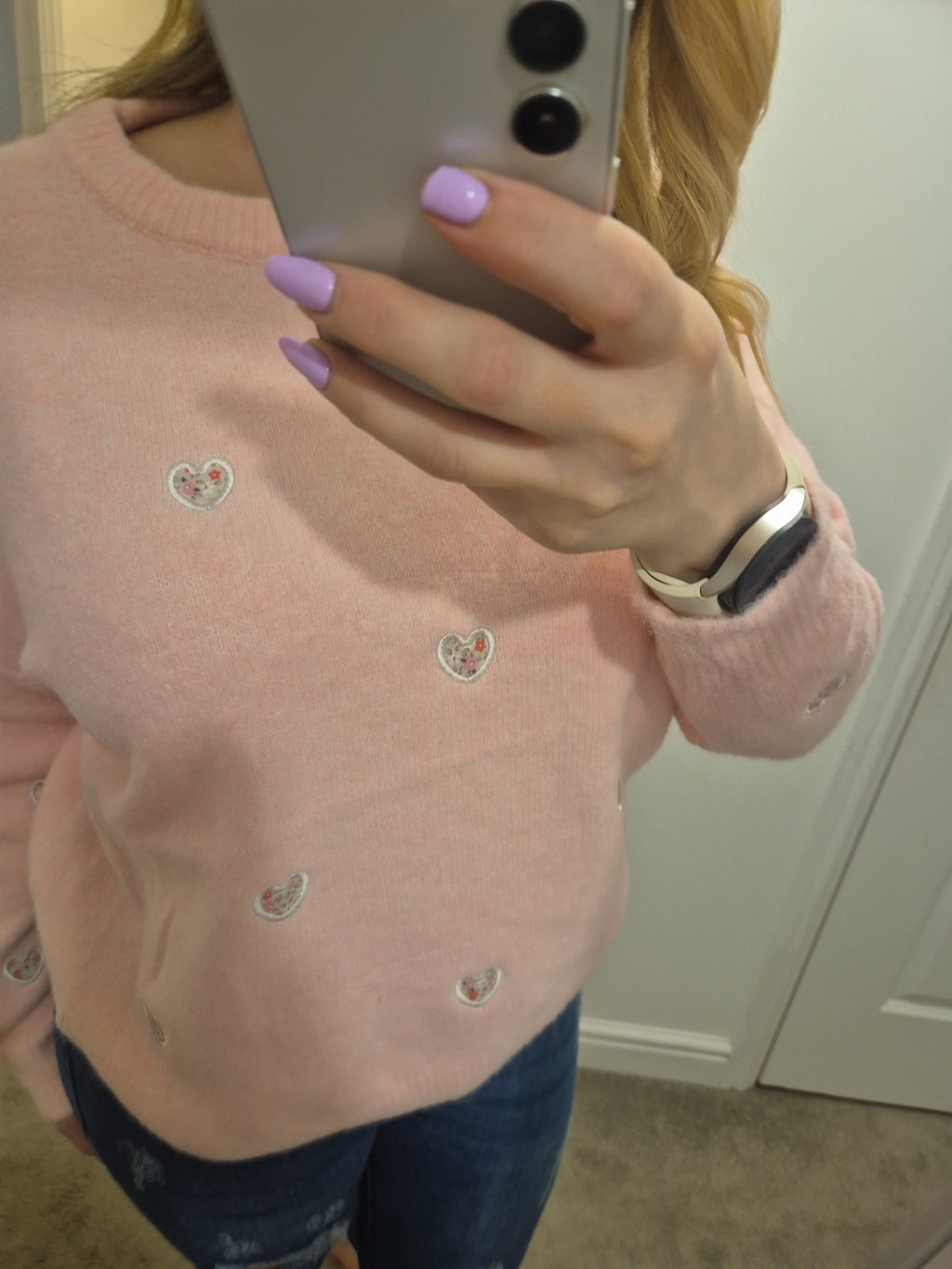 Heart Jumper One Size