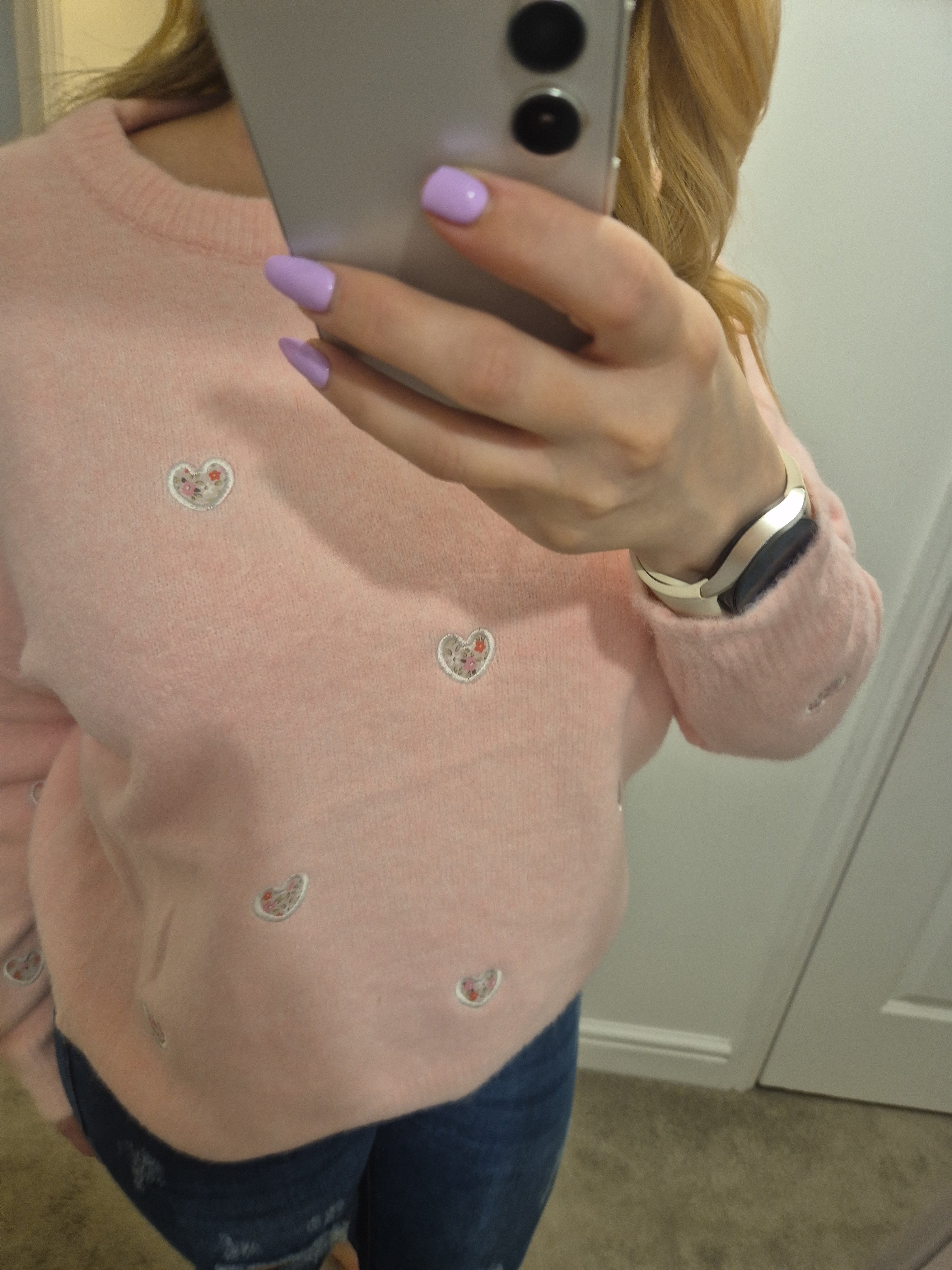 Heart Jumper One Size