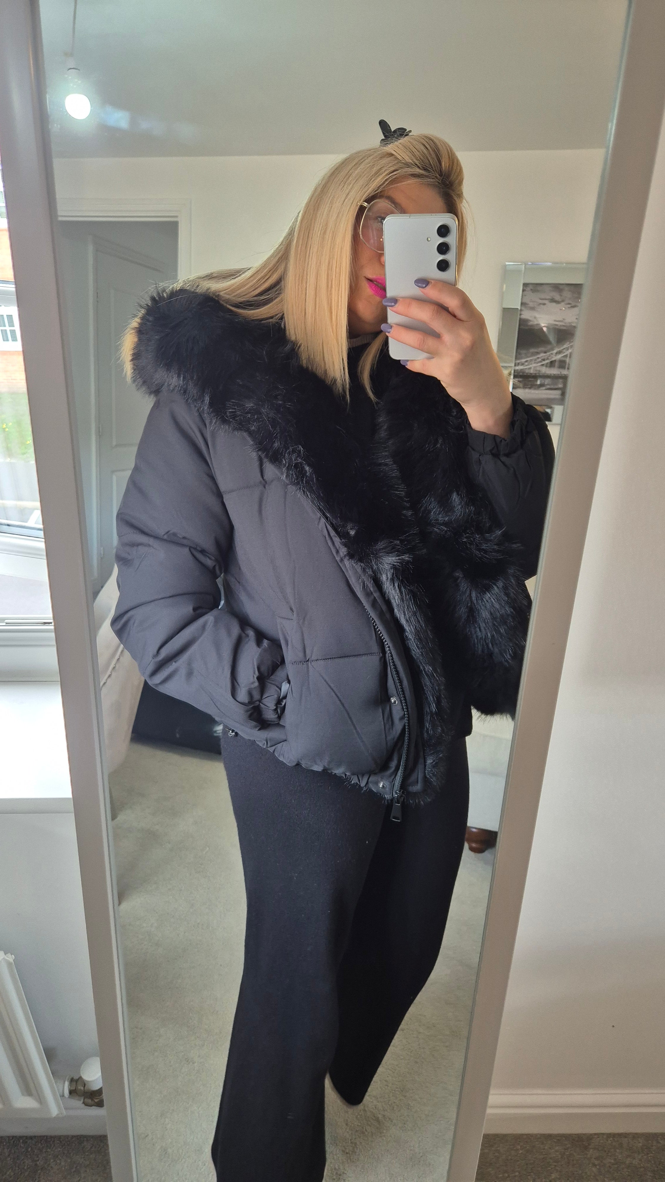 Puffer Jacket Black