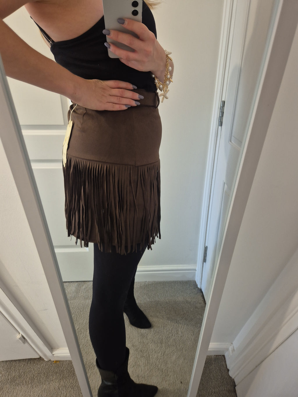 Paris Skirt Chocolate