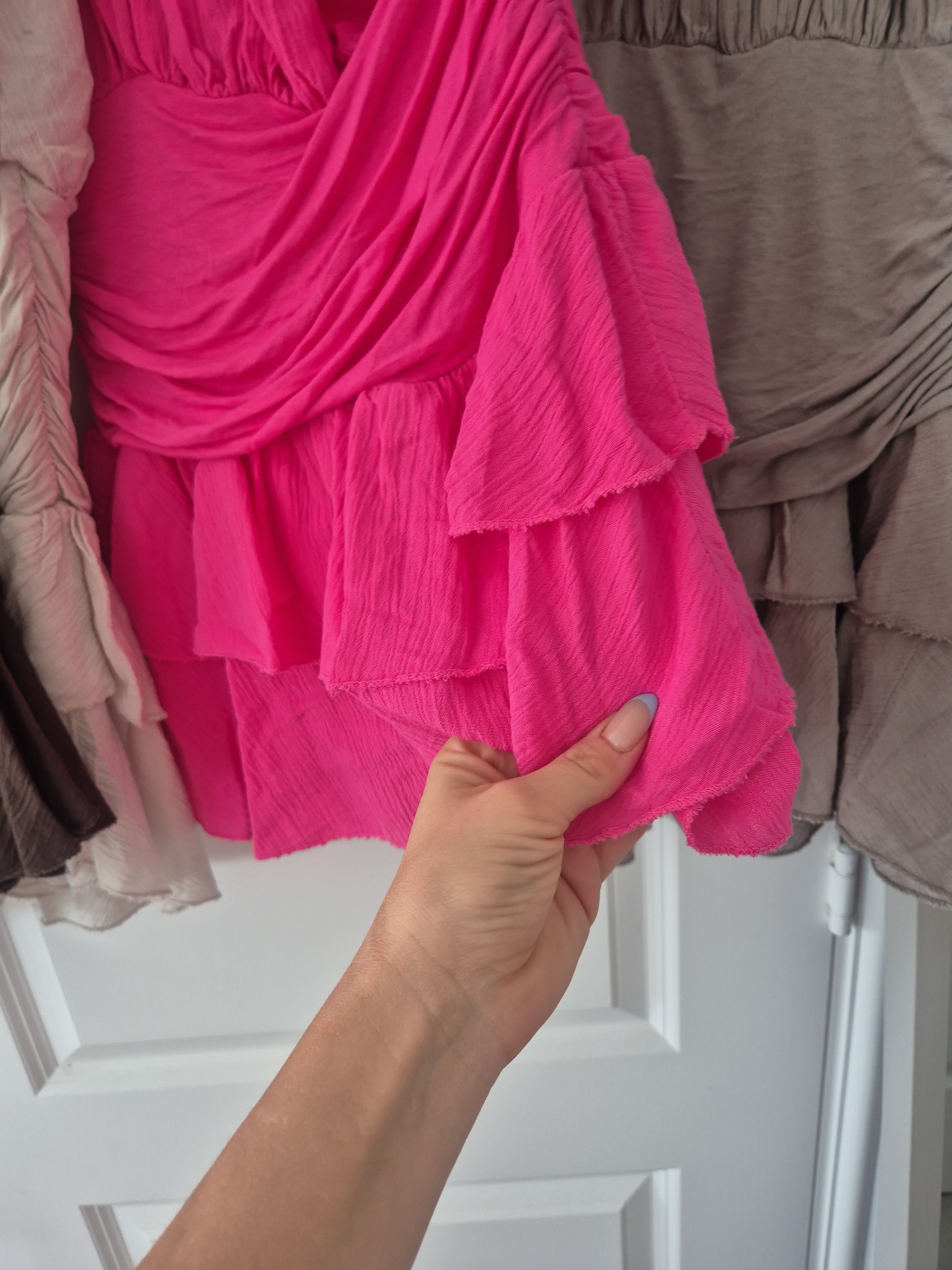 Plaited Playsuit Cheesecloth One Size