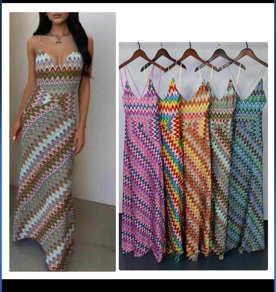Zig Zag Dress M/L