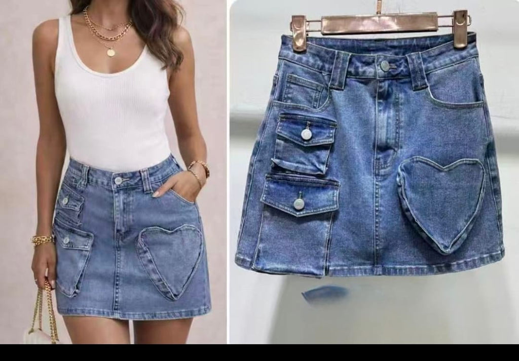 Denim Skirt