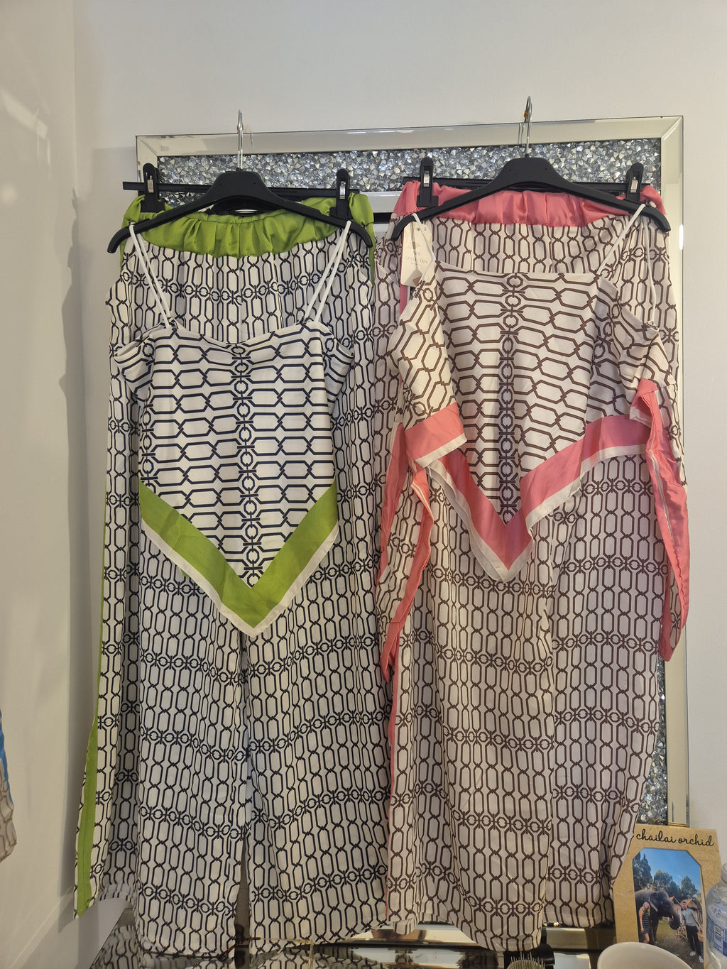 Silk Trouser Set One Size