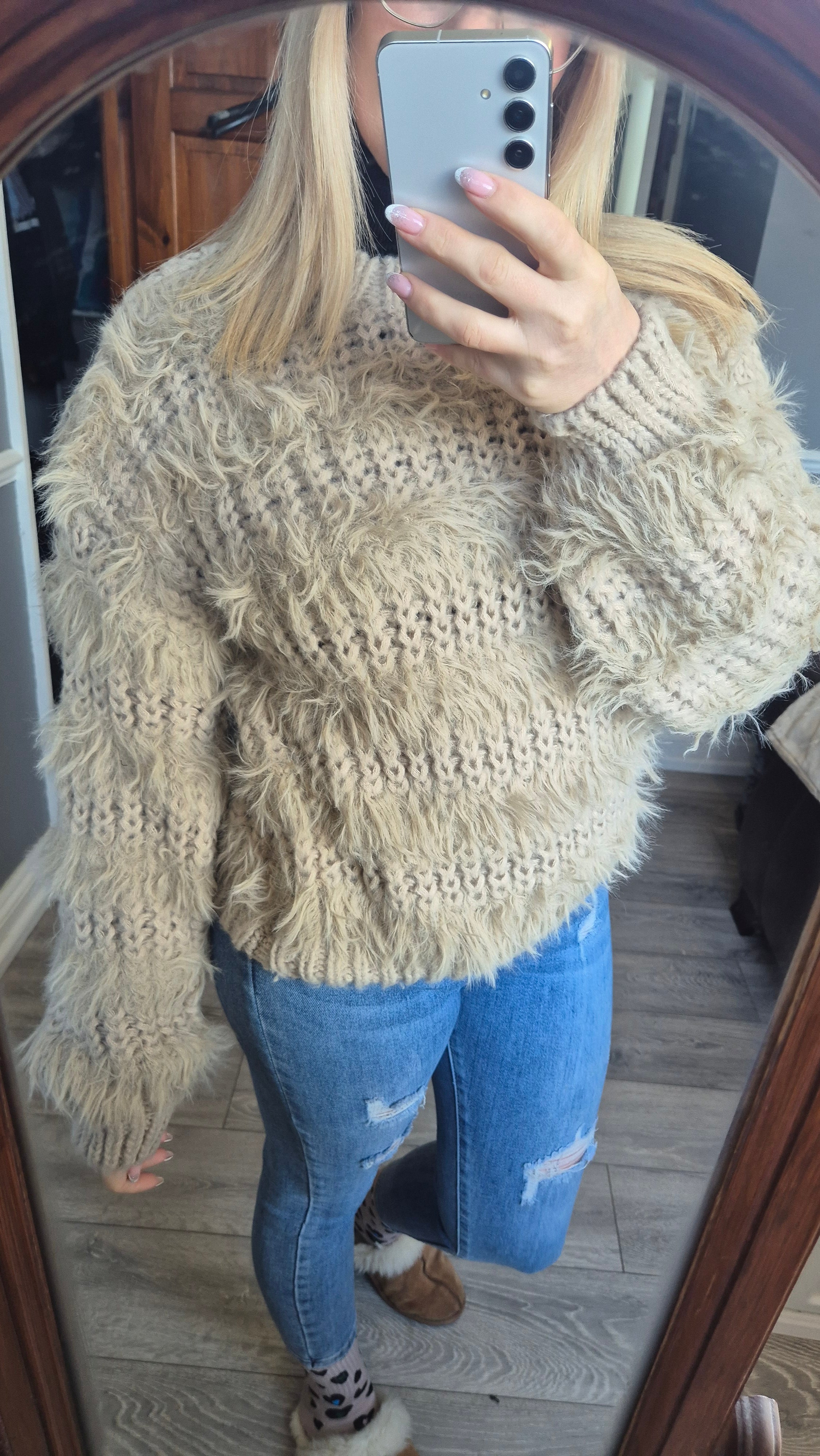 Fluffy Jumper One Size