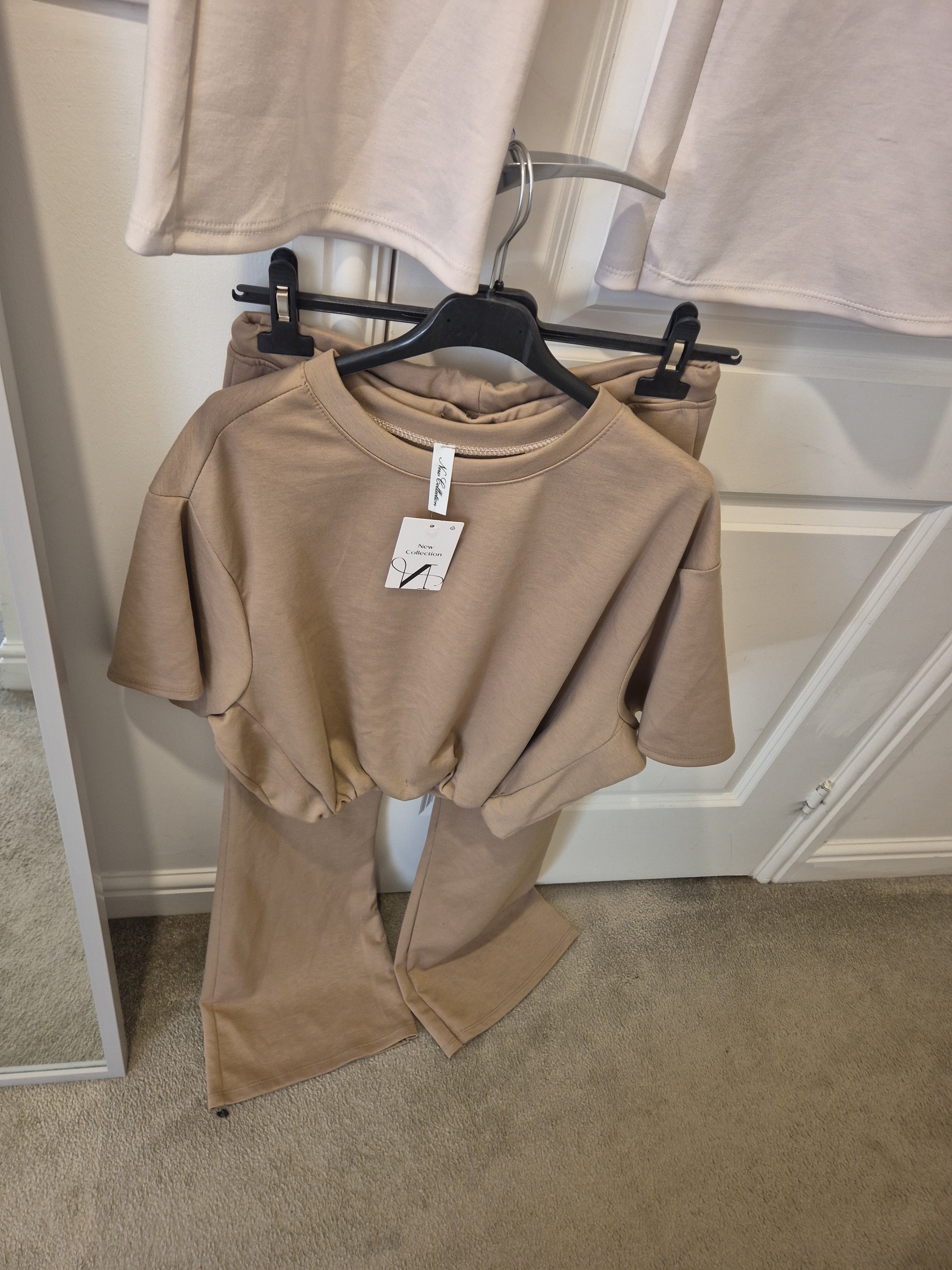 Yoga Pant Set Short Sleeve