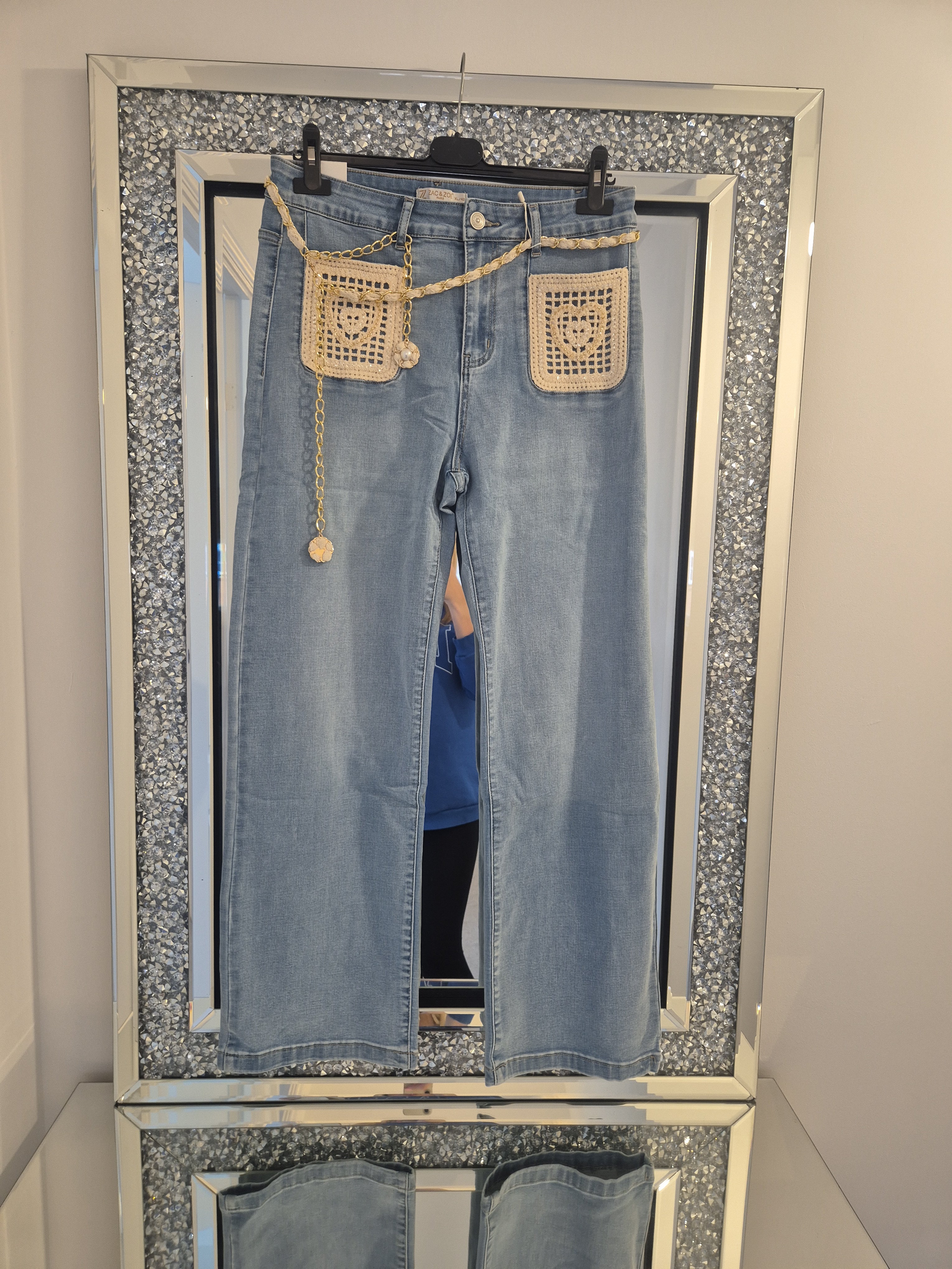 Crochet Jeans