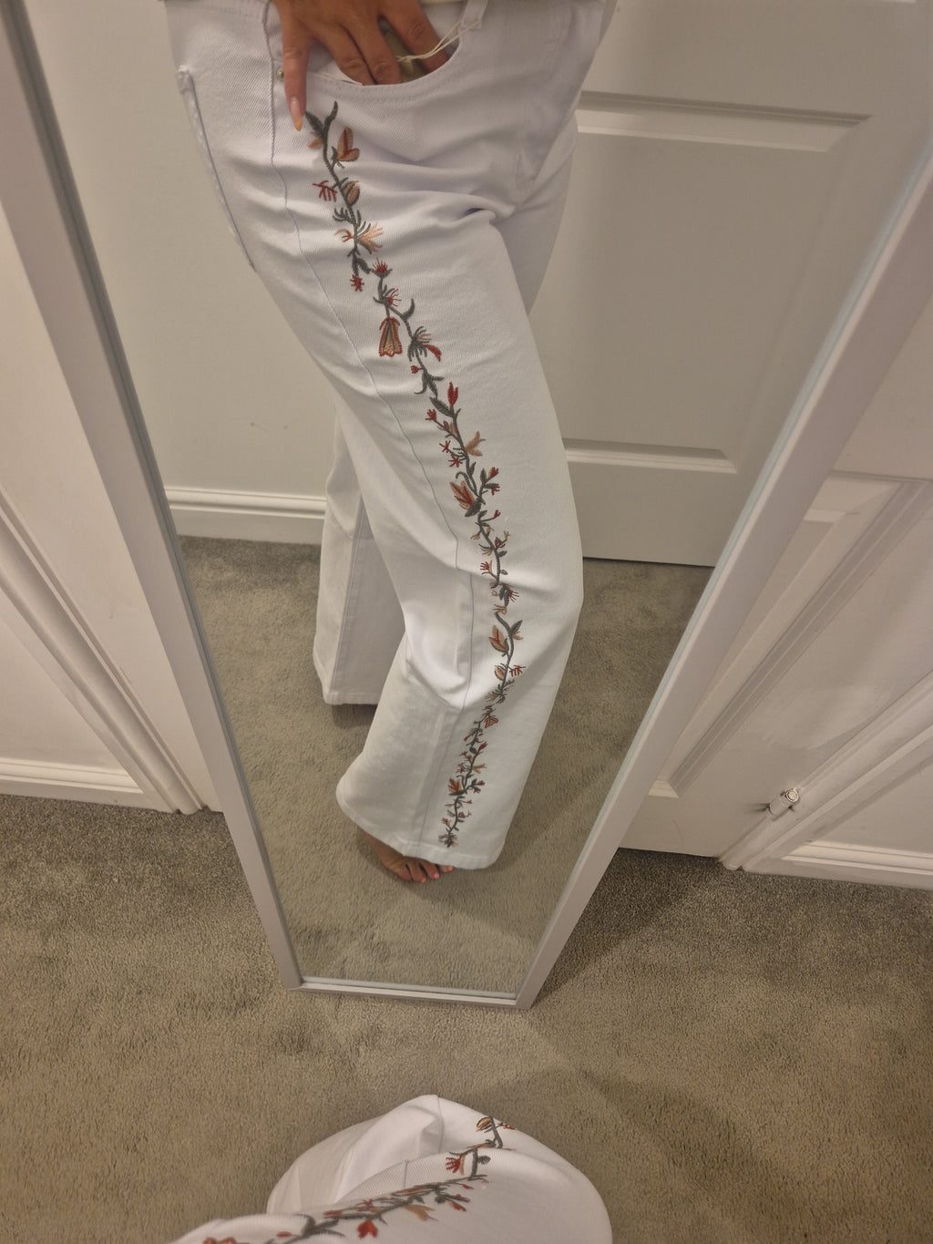 Flower Jeans