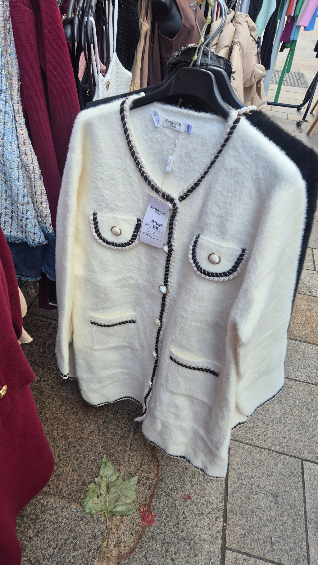 Long Fluffy Jacket S/M