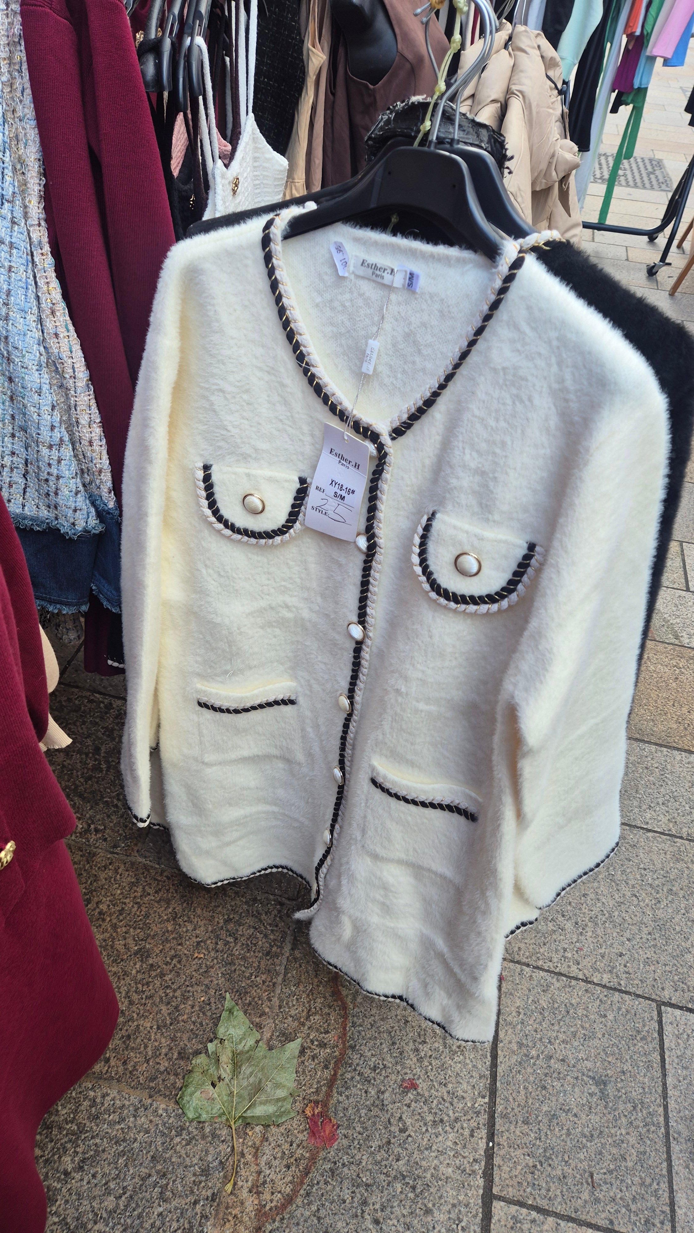 Long Fluffy Jacket M/L