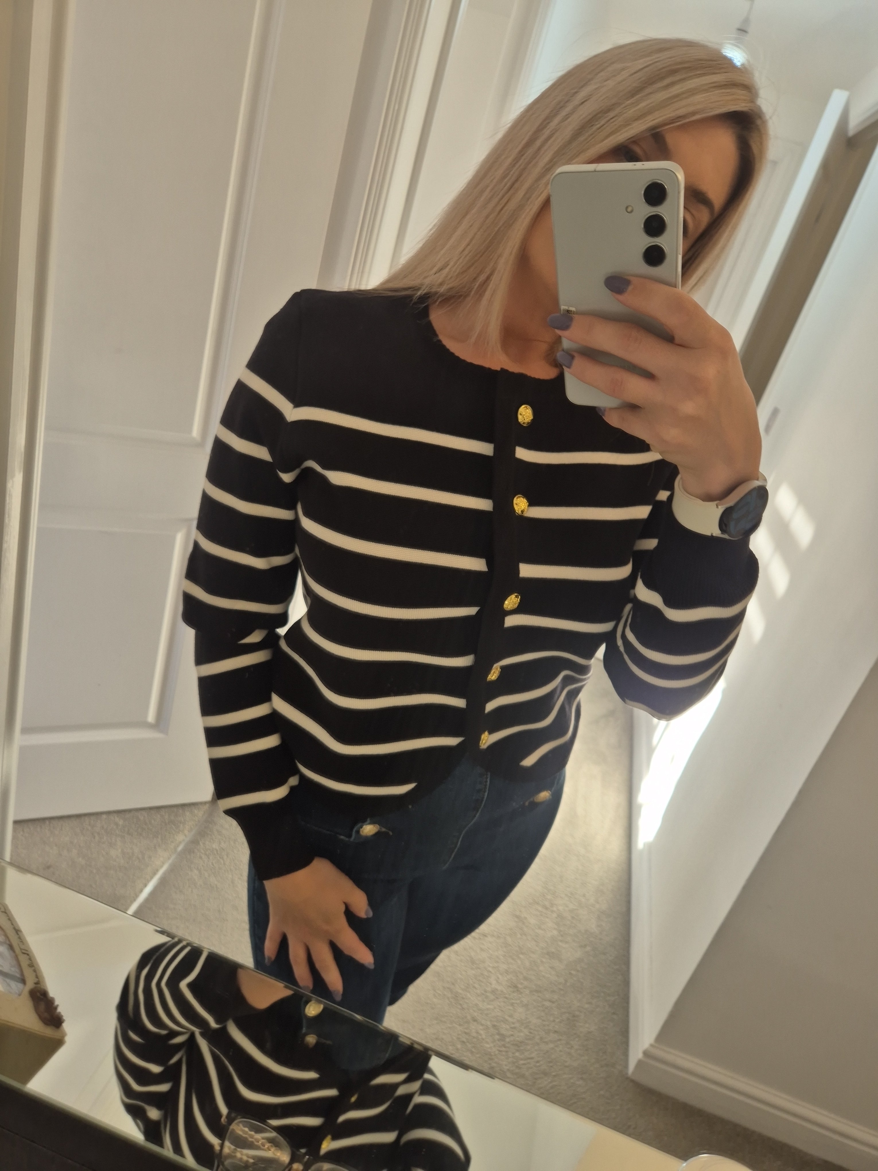Stripe Cardigan