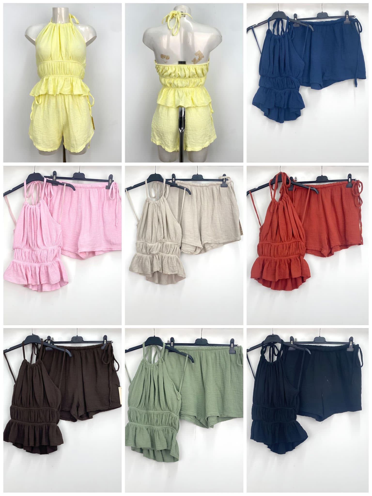Cheesecloth Short Set One Size
