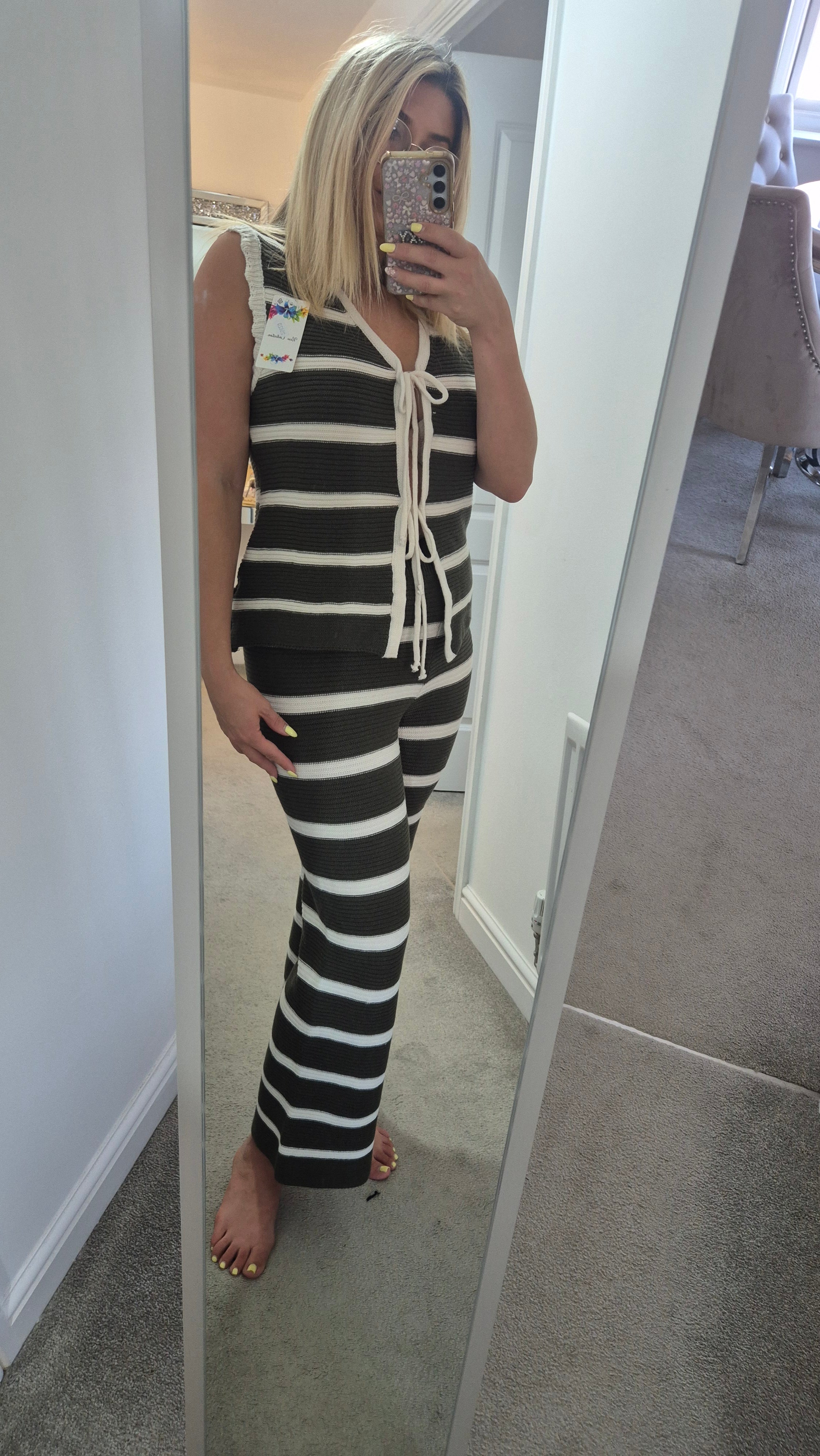 Macey Trouser Set Various Colours