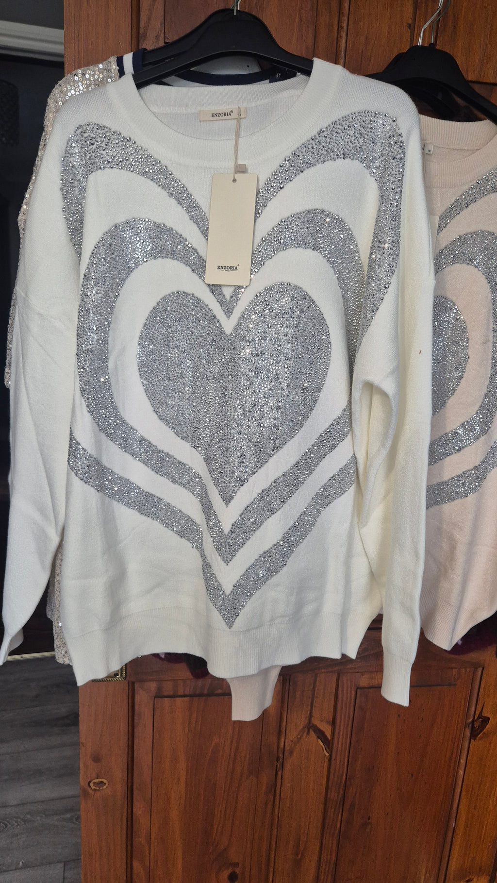 Heart Jumper One Size