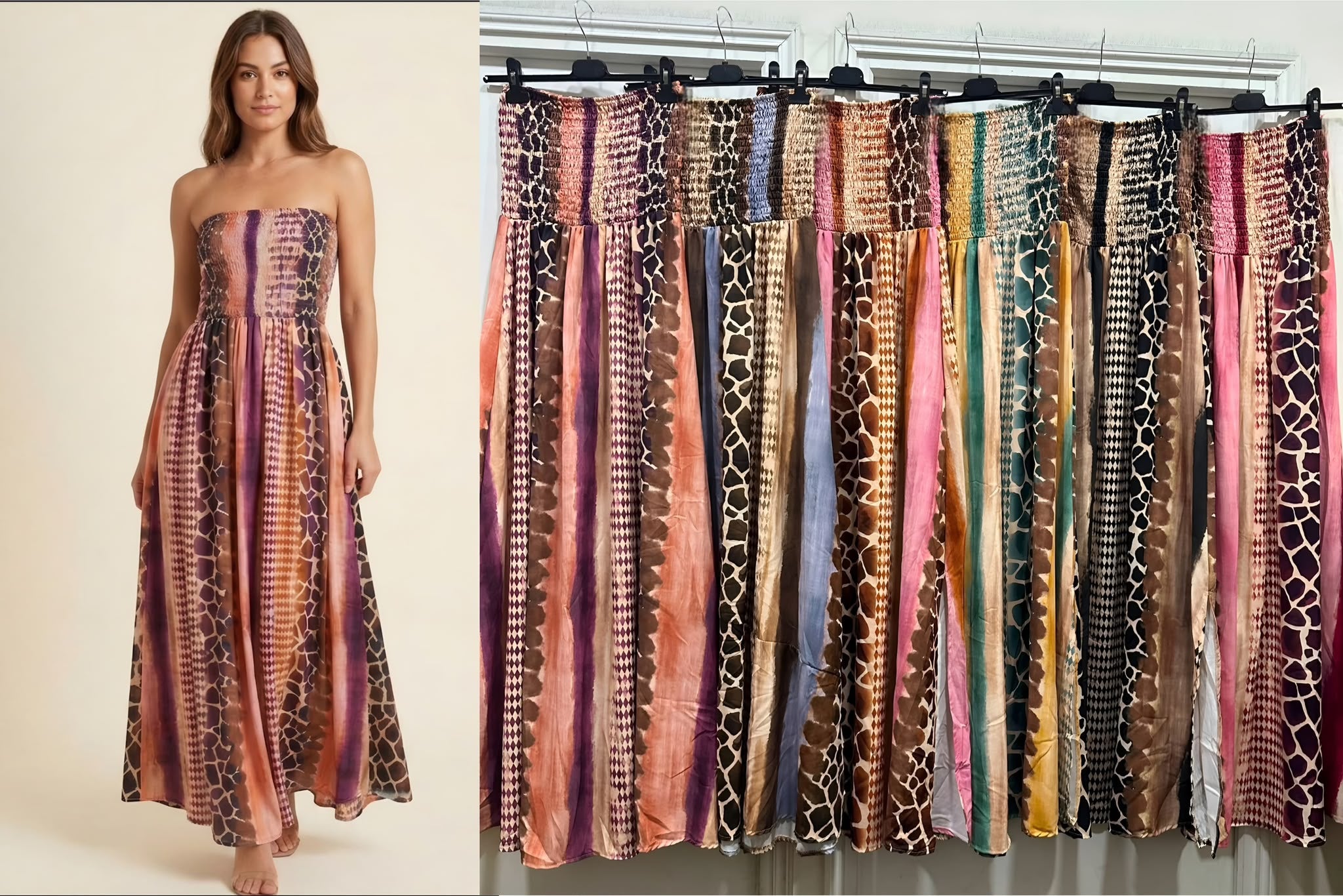 Sophia Maxi Dress One Size Various Colours