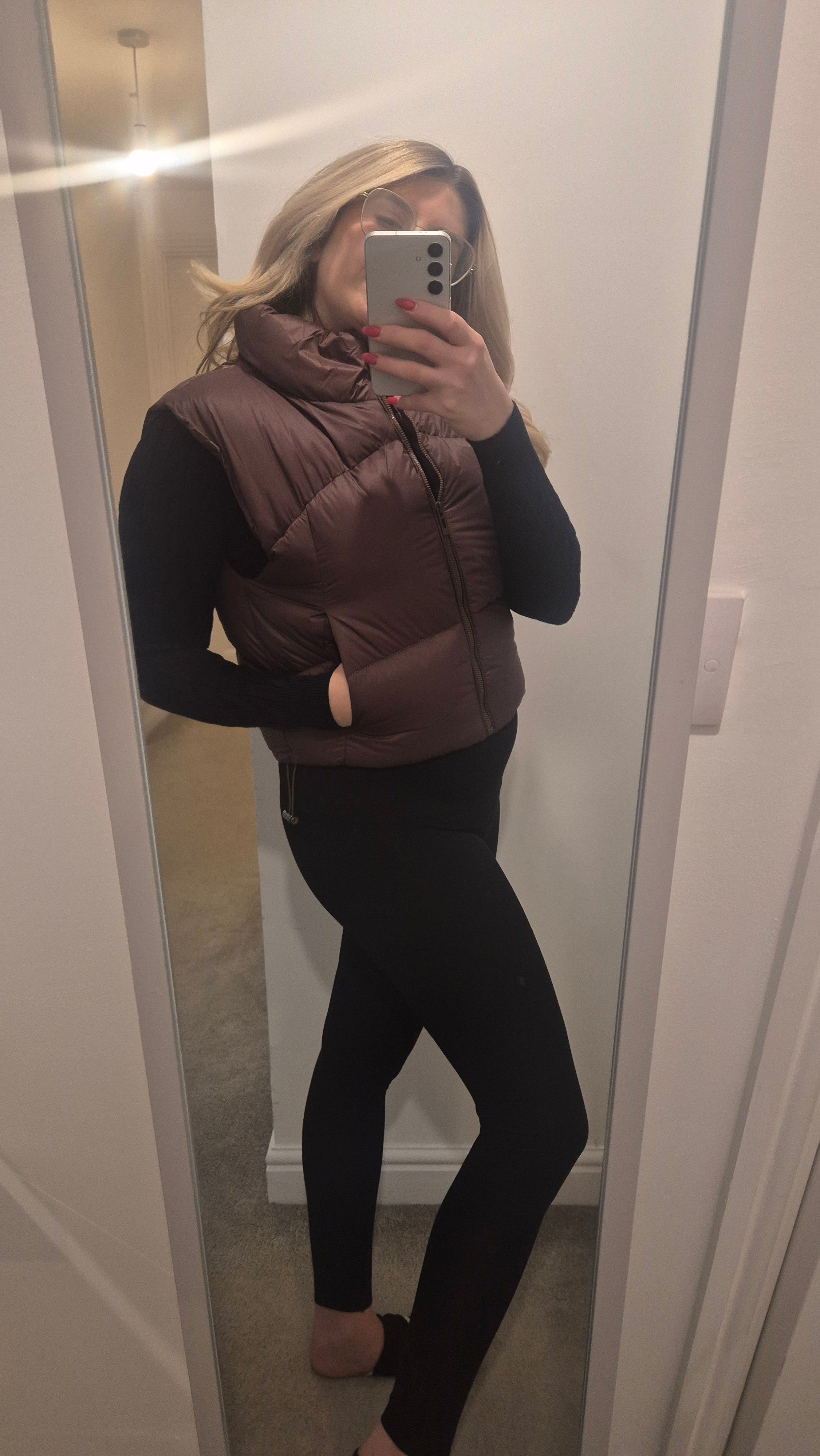 Body Warmer Chocolate Brown