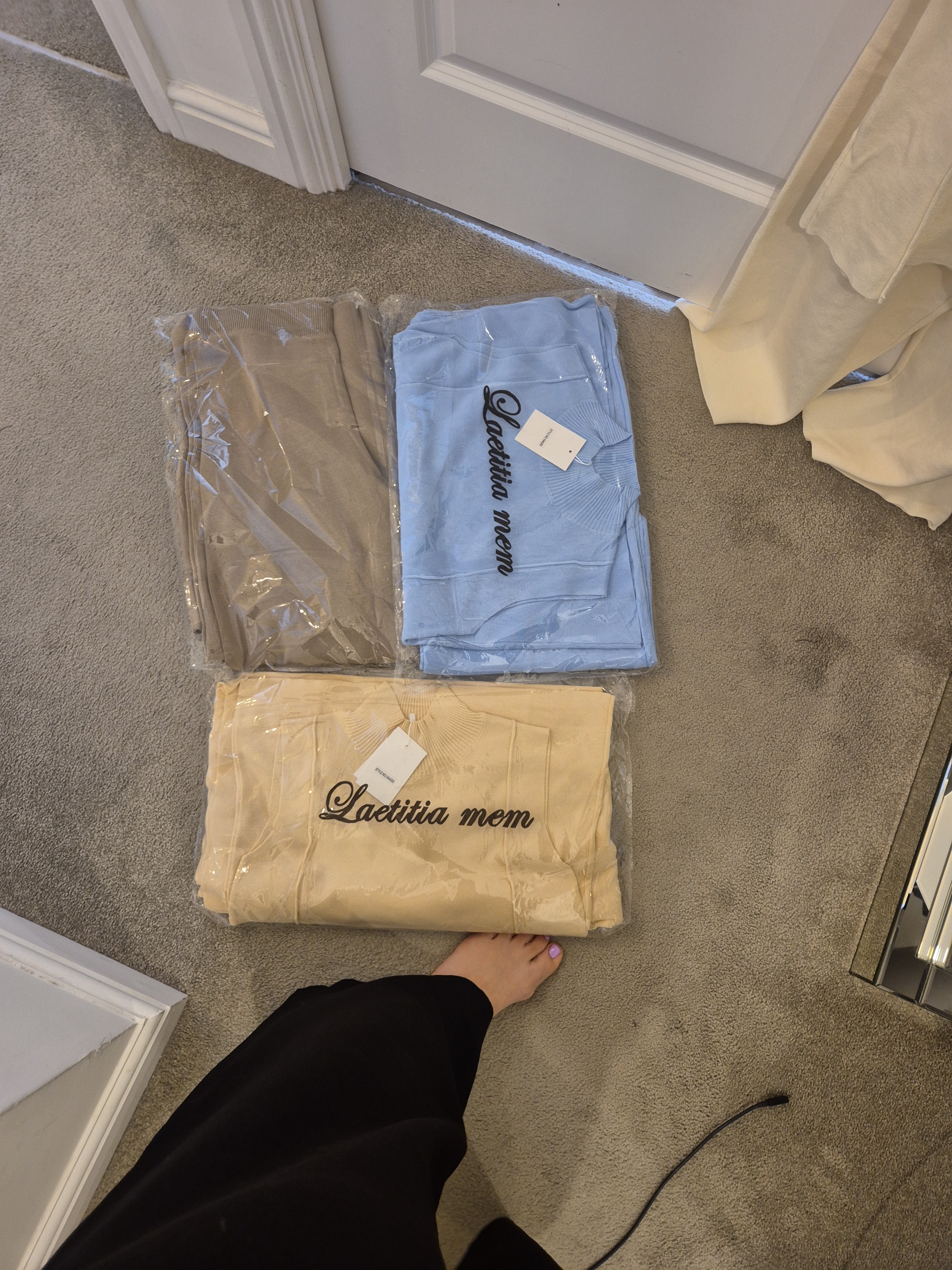 Loungewear Set Knitted One Size