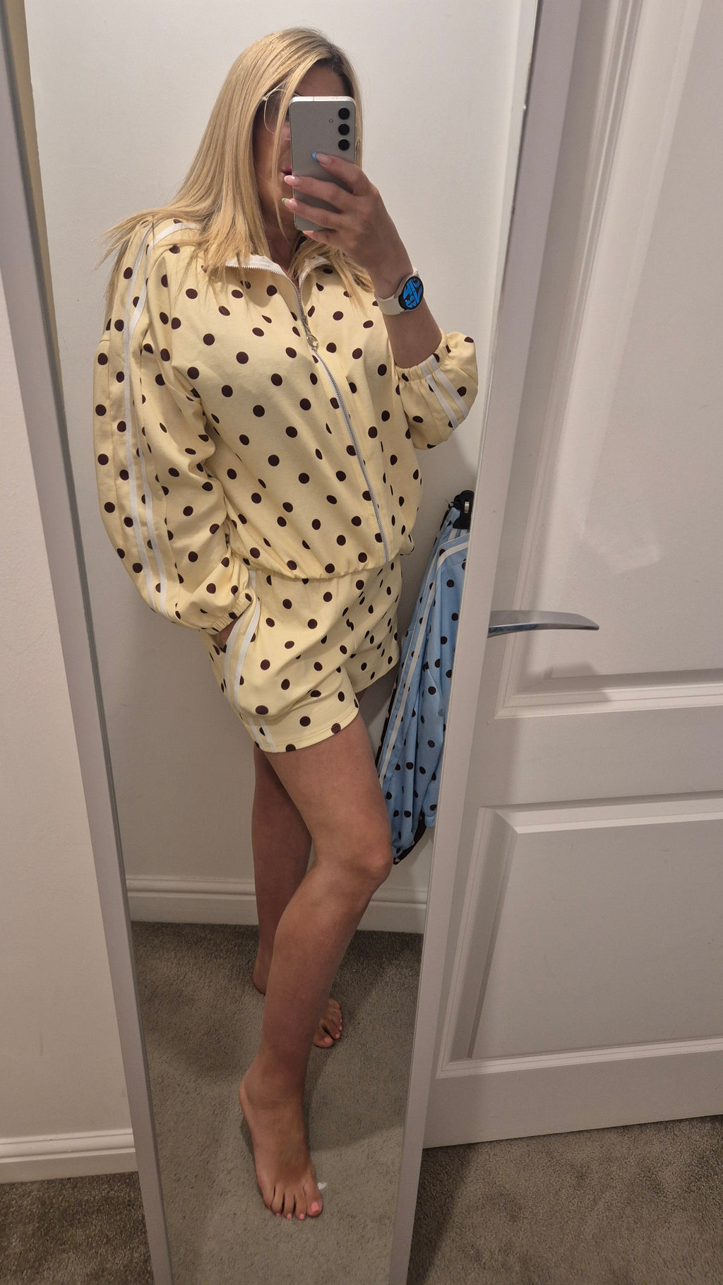 Polka Dot Short Set One Size Various Colours