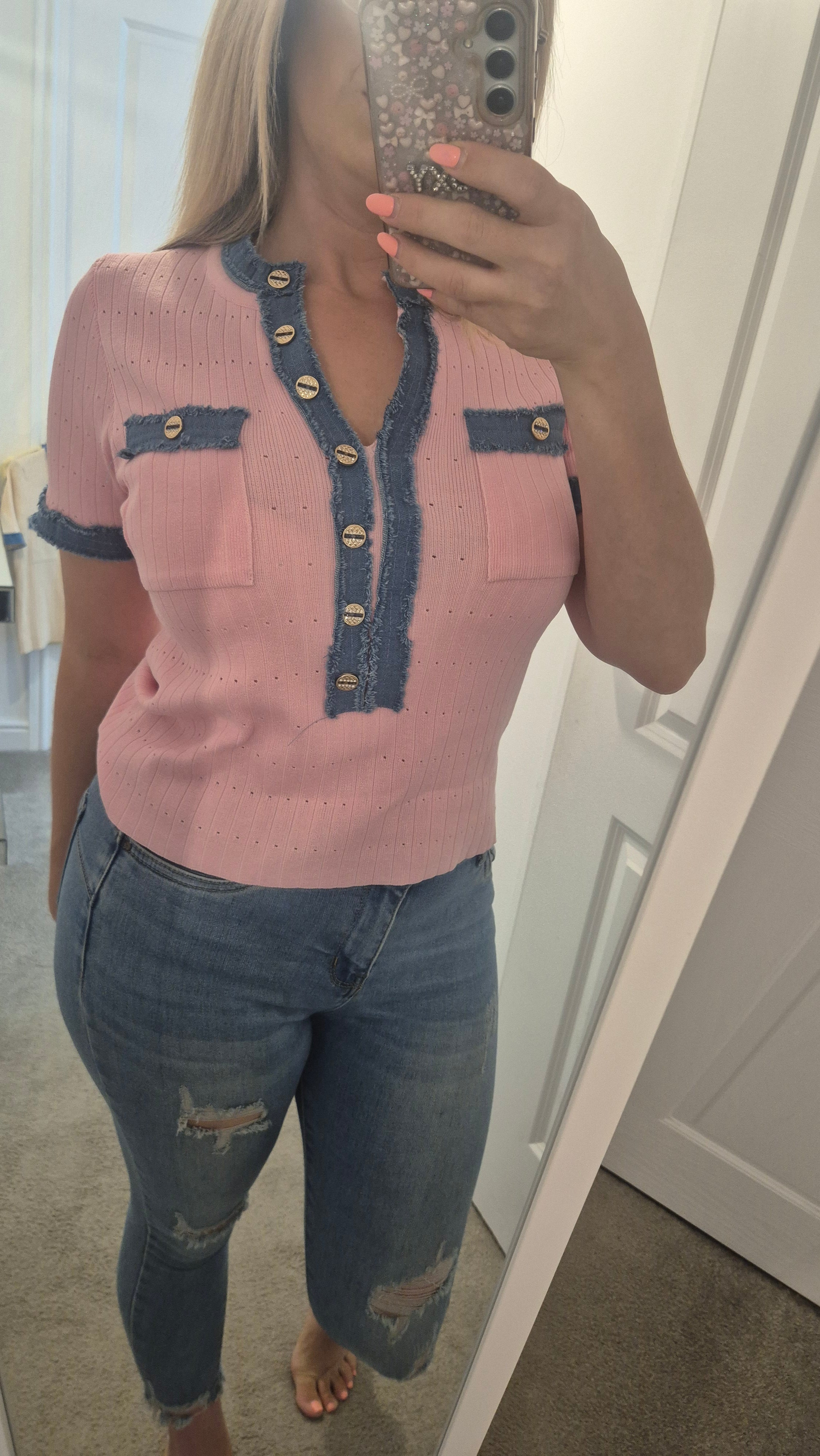 Denim Tee One Size
