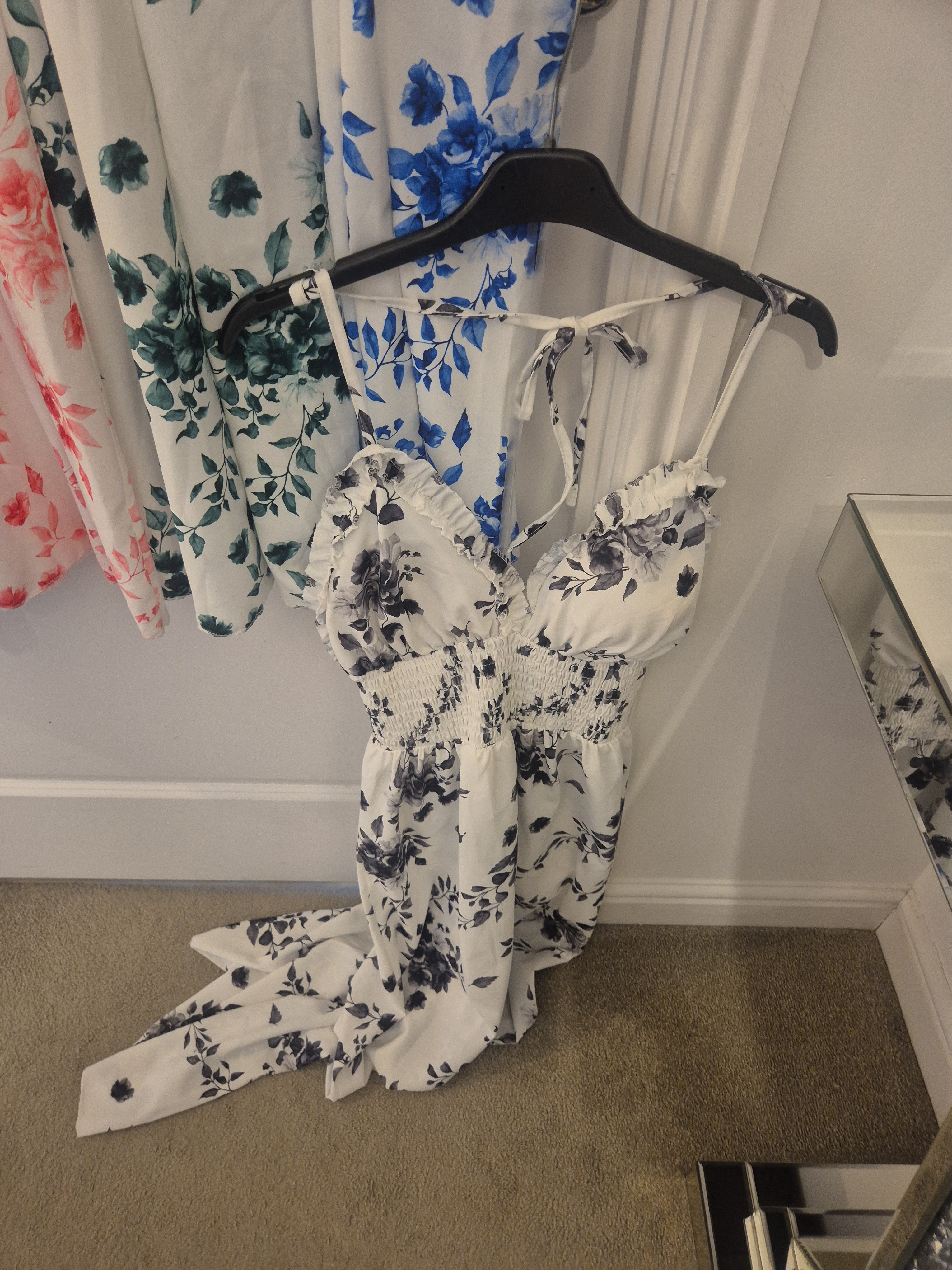Floral Maxi Dress One Size