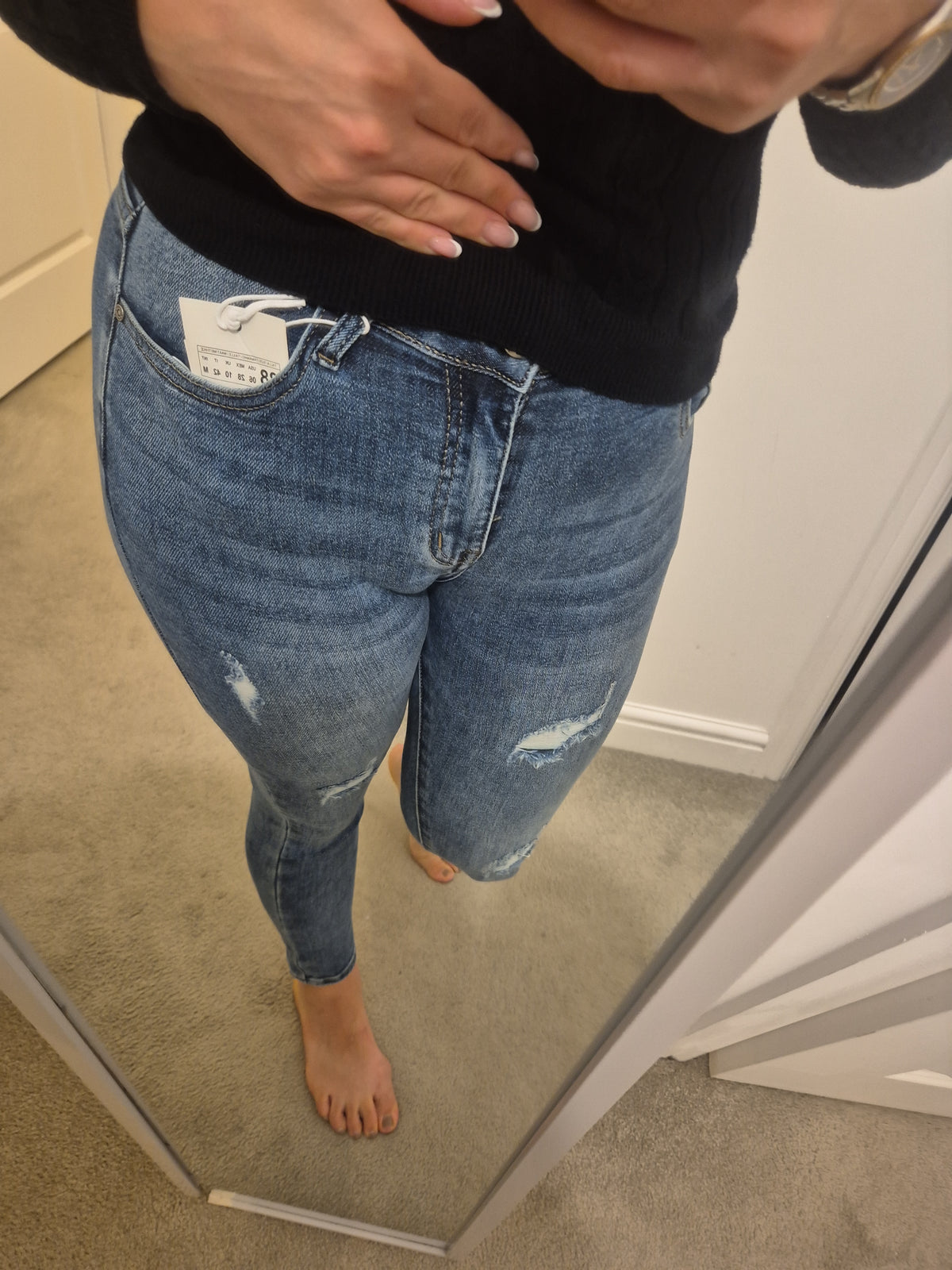 Skinny Jean Light Wash