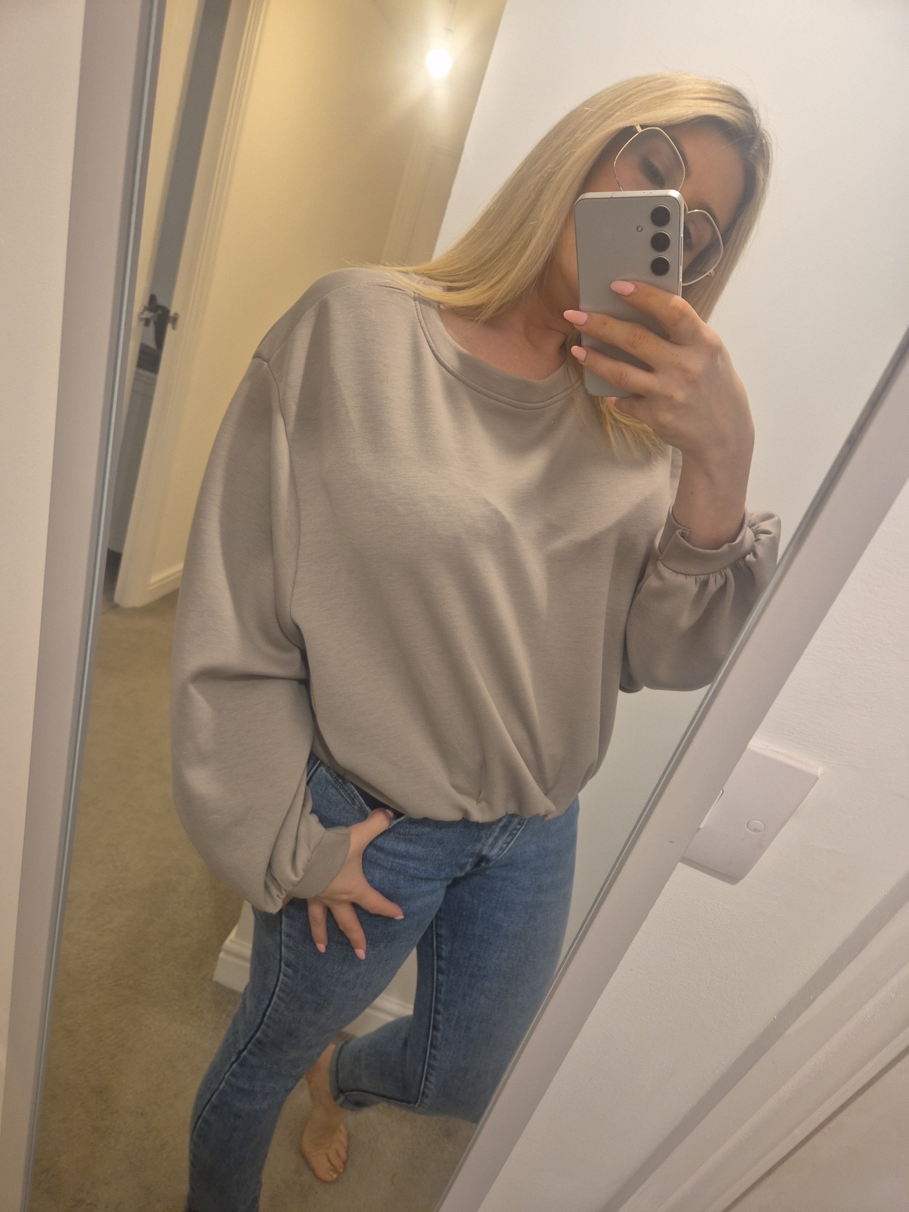 Rouched Sweater One Size