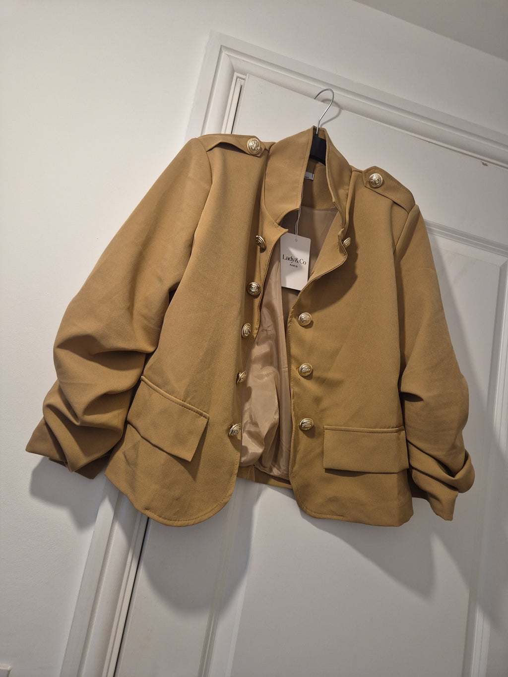 Rouched Jacket One Size