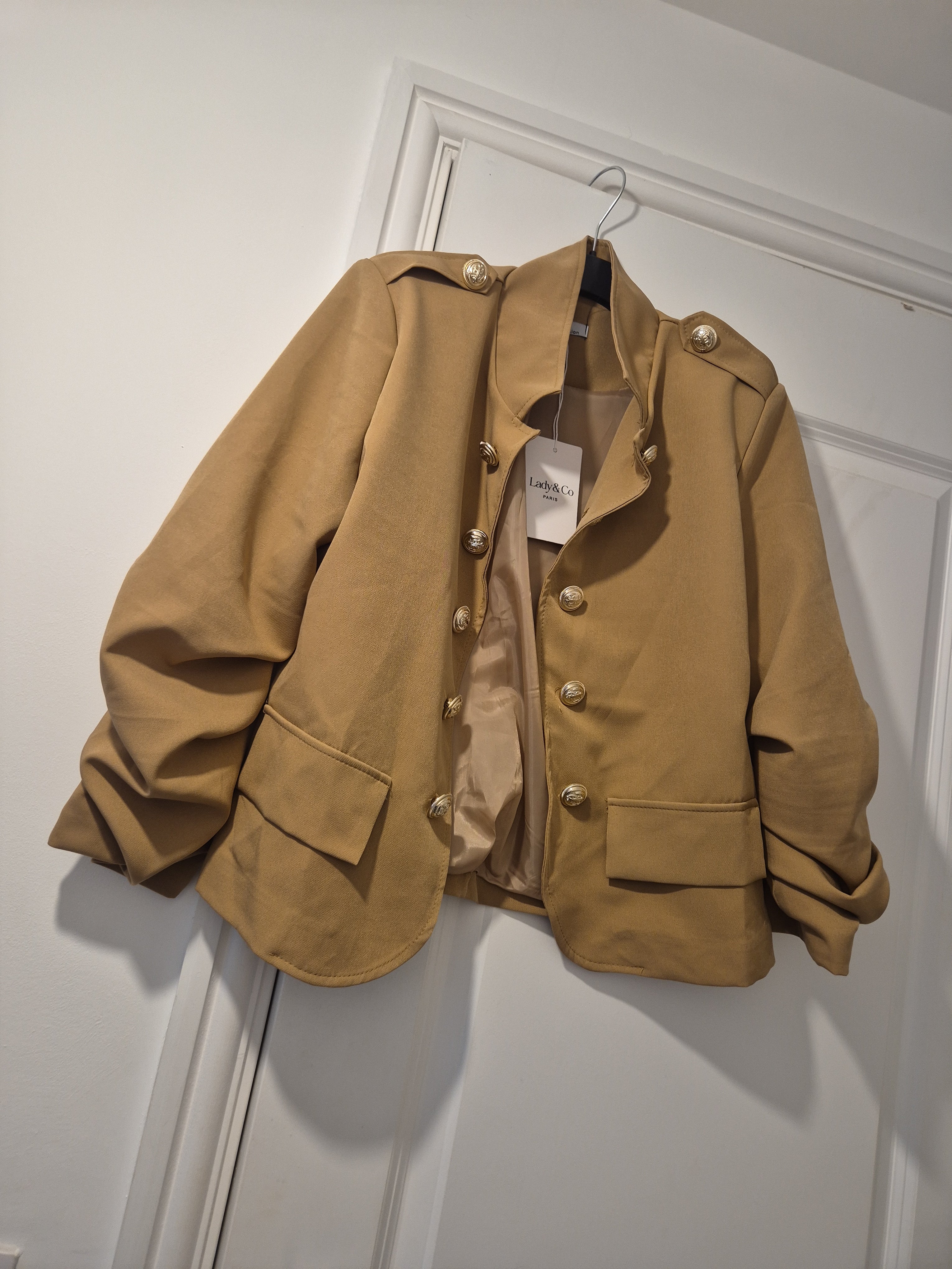 Rouched Jacket One Size