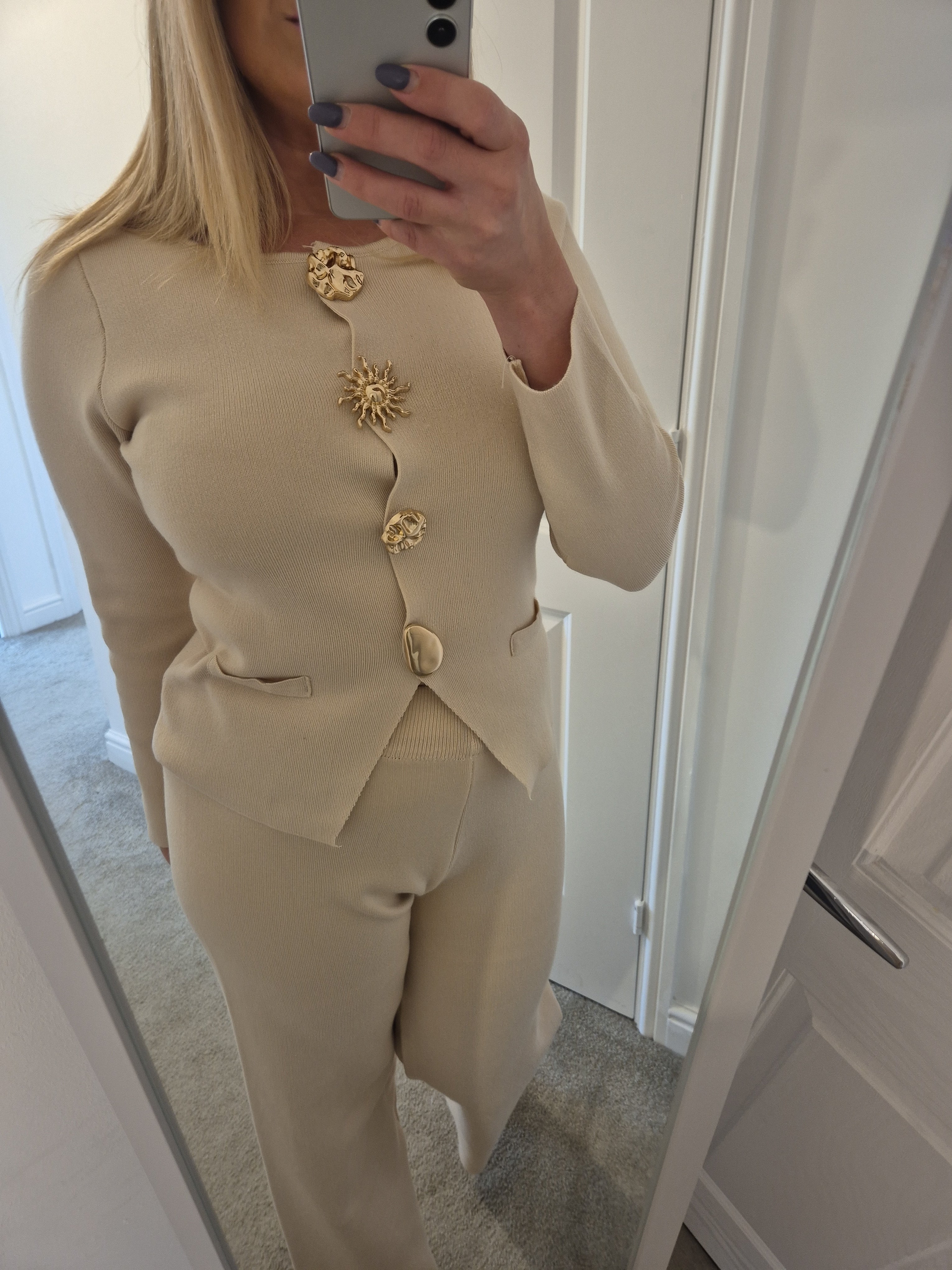 Saskia Cardigan 2 Piece Set One Size
