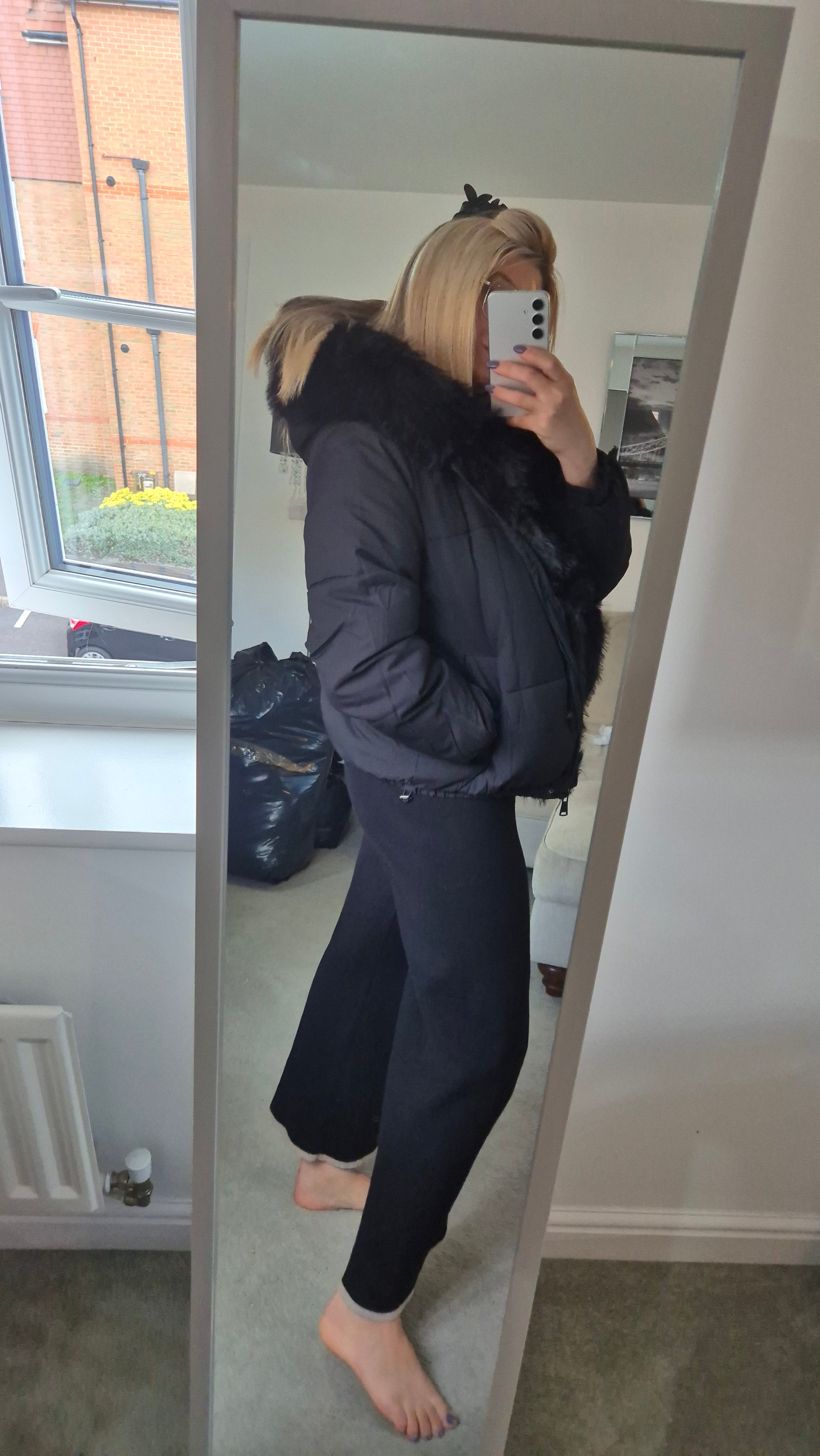 Puffer Jacket Black