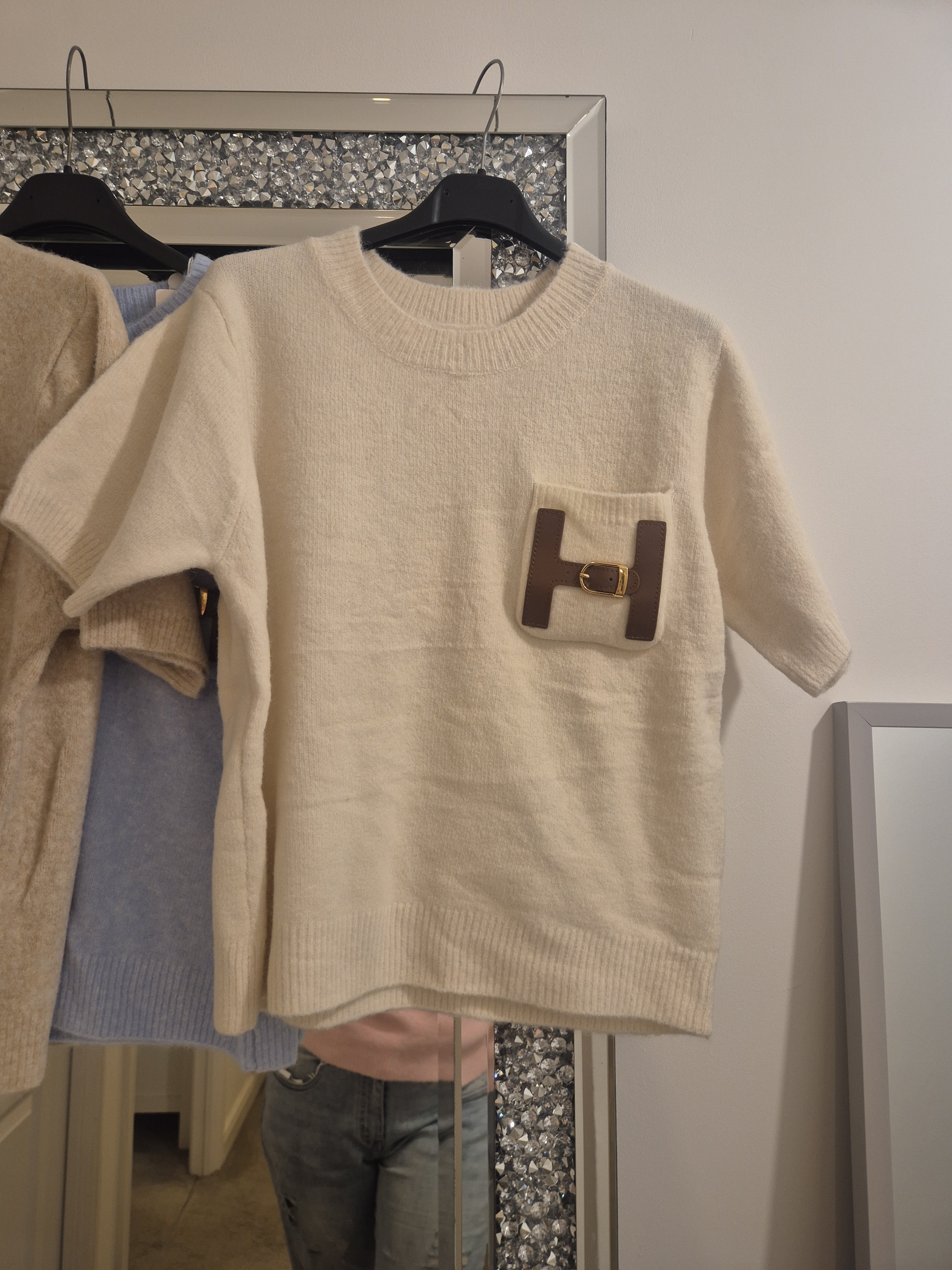 H Knitted Tee
