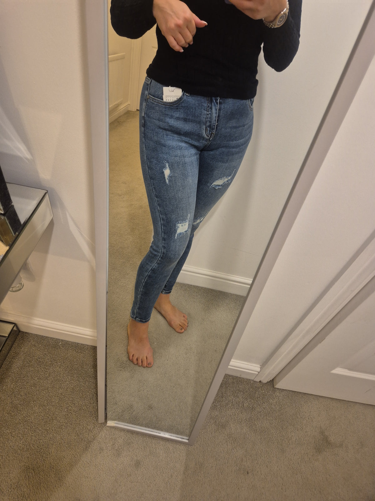 Skinny Jean Light Wash