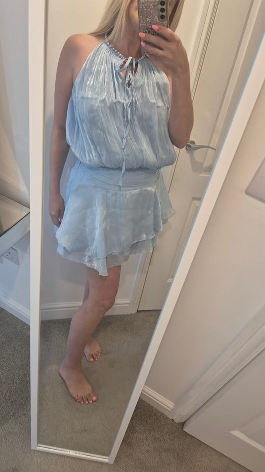 Belle Dress Blue