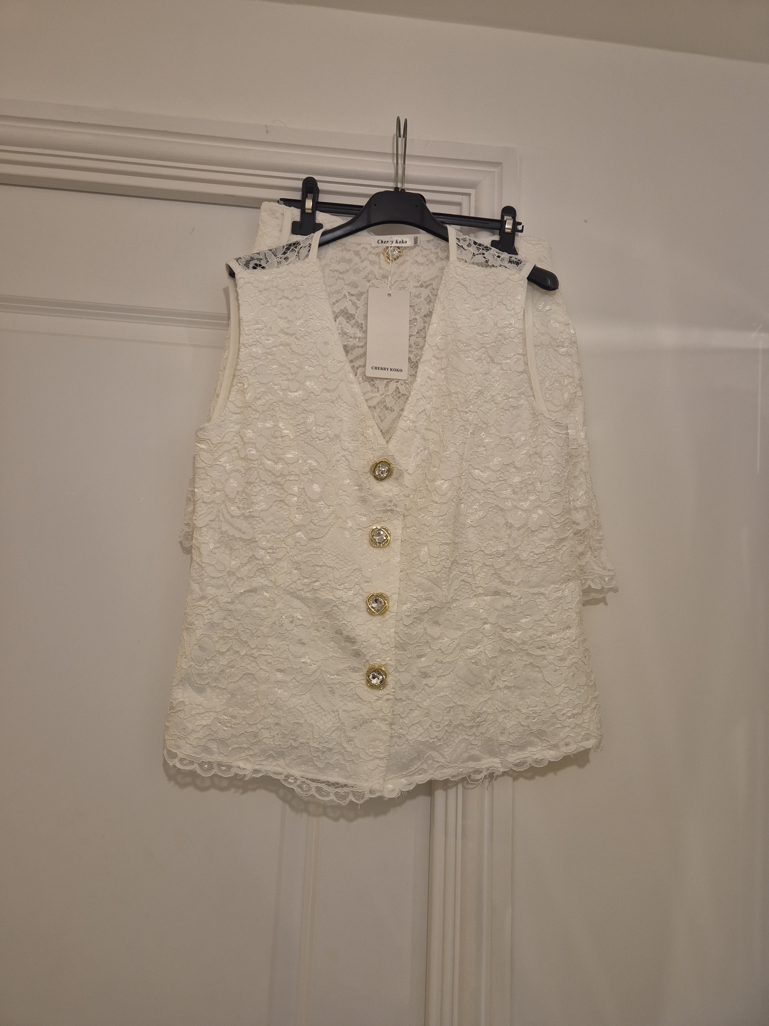 Lucy Lace Short Set M/L 12-14