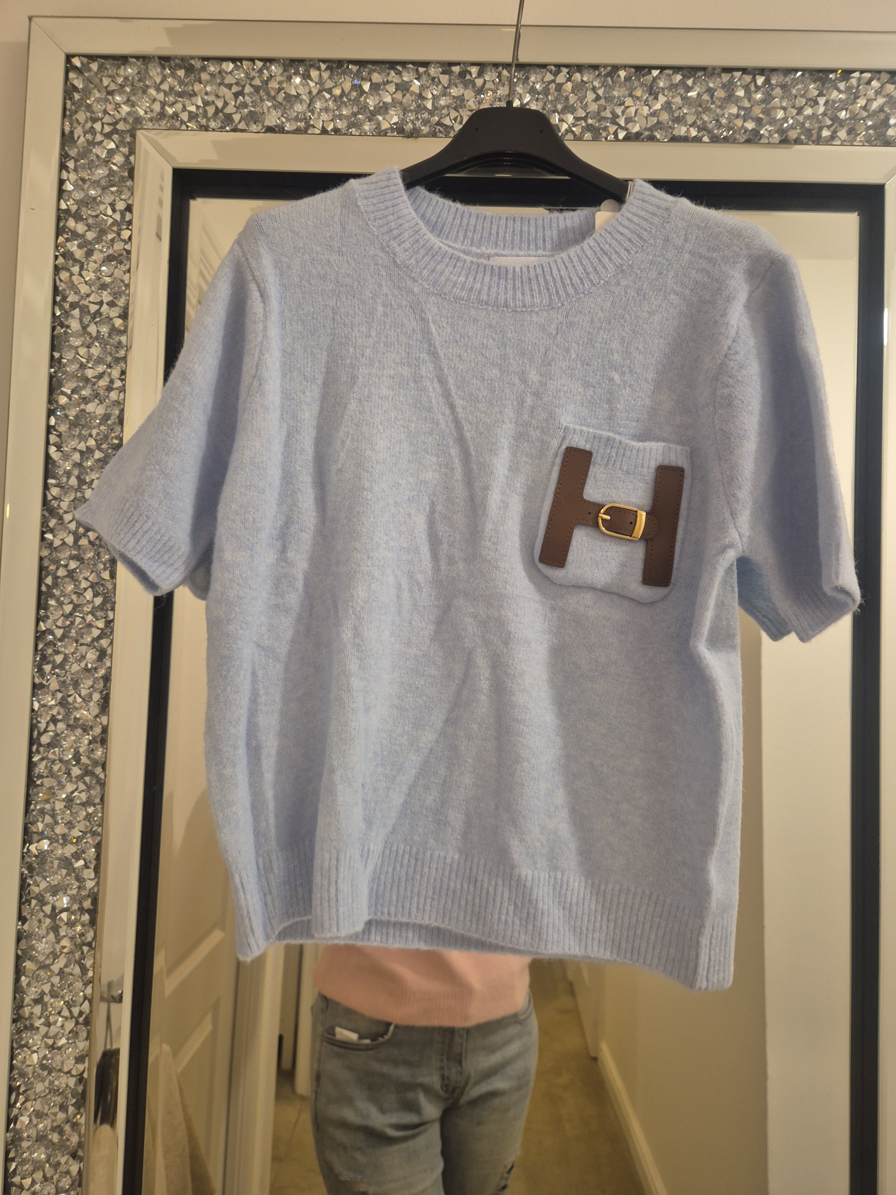H Knitted Tee