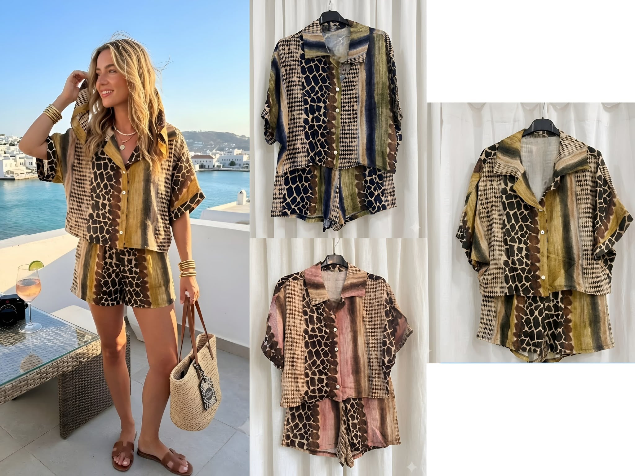 Saskia Set One Size Various Colours