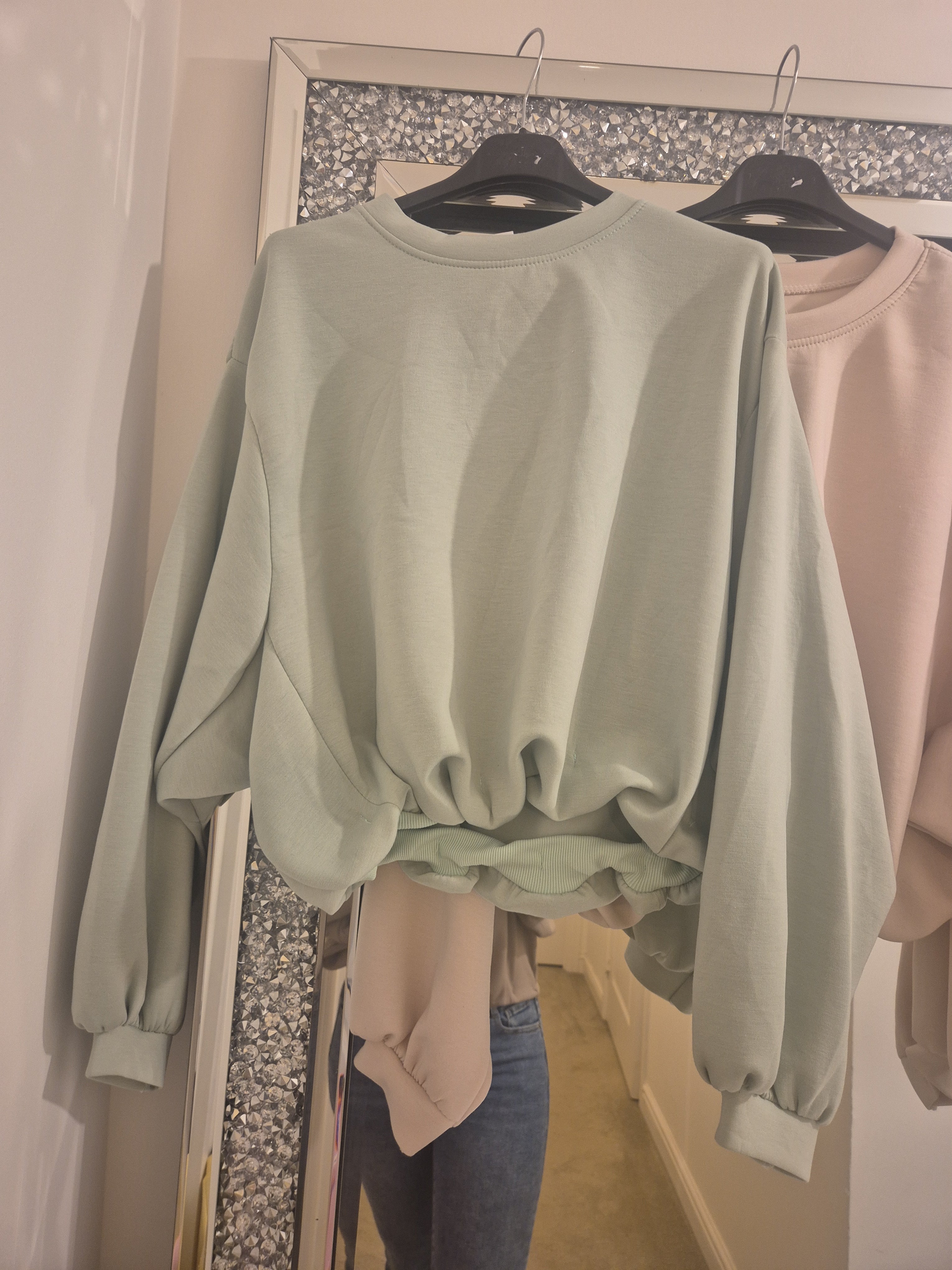 Rouched Sweater One Size