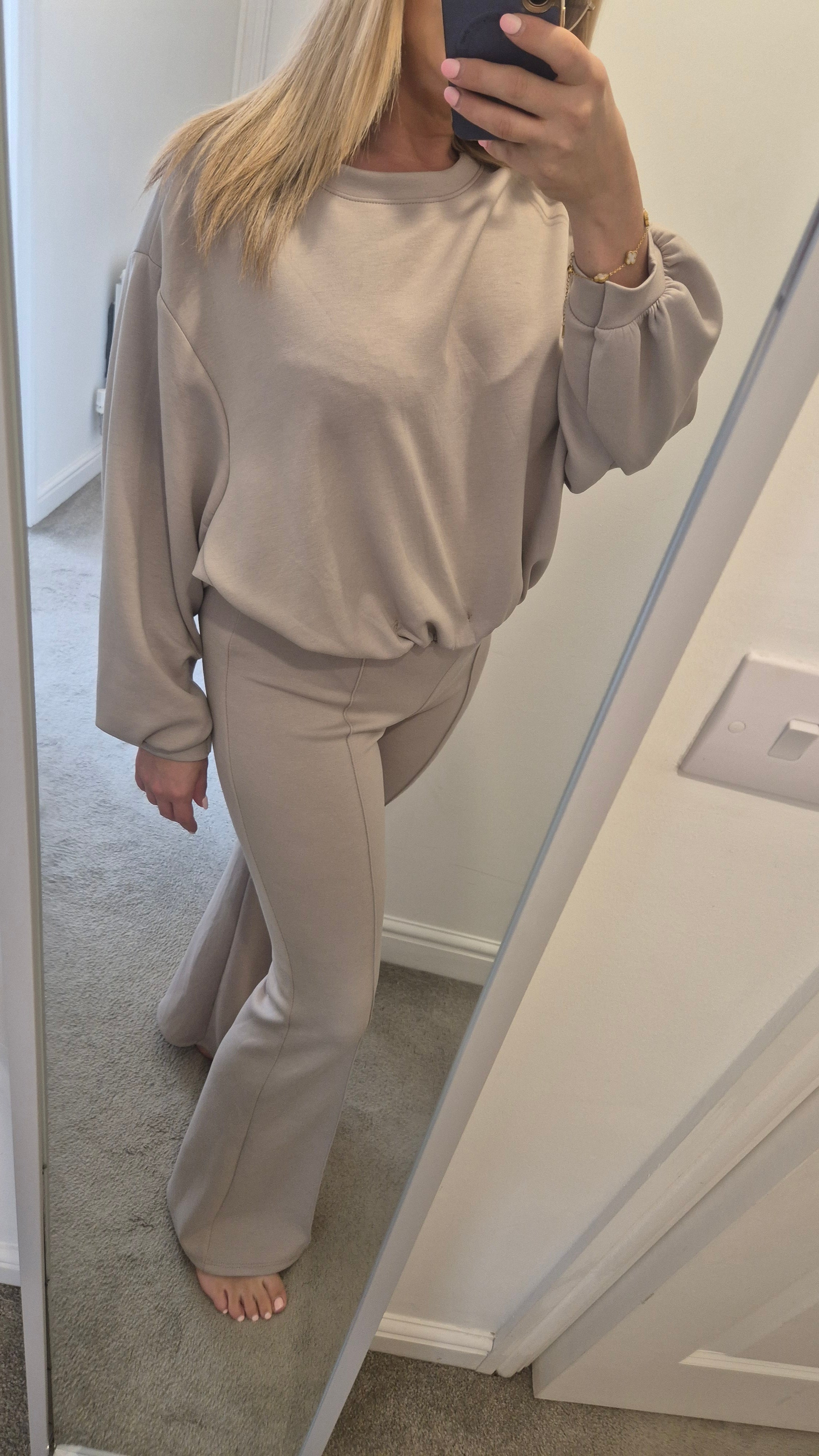 Yoga Pant Bubble Hem One Size