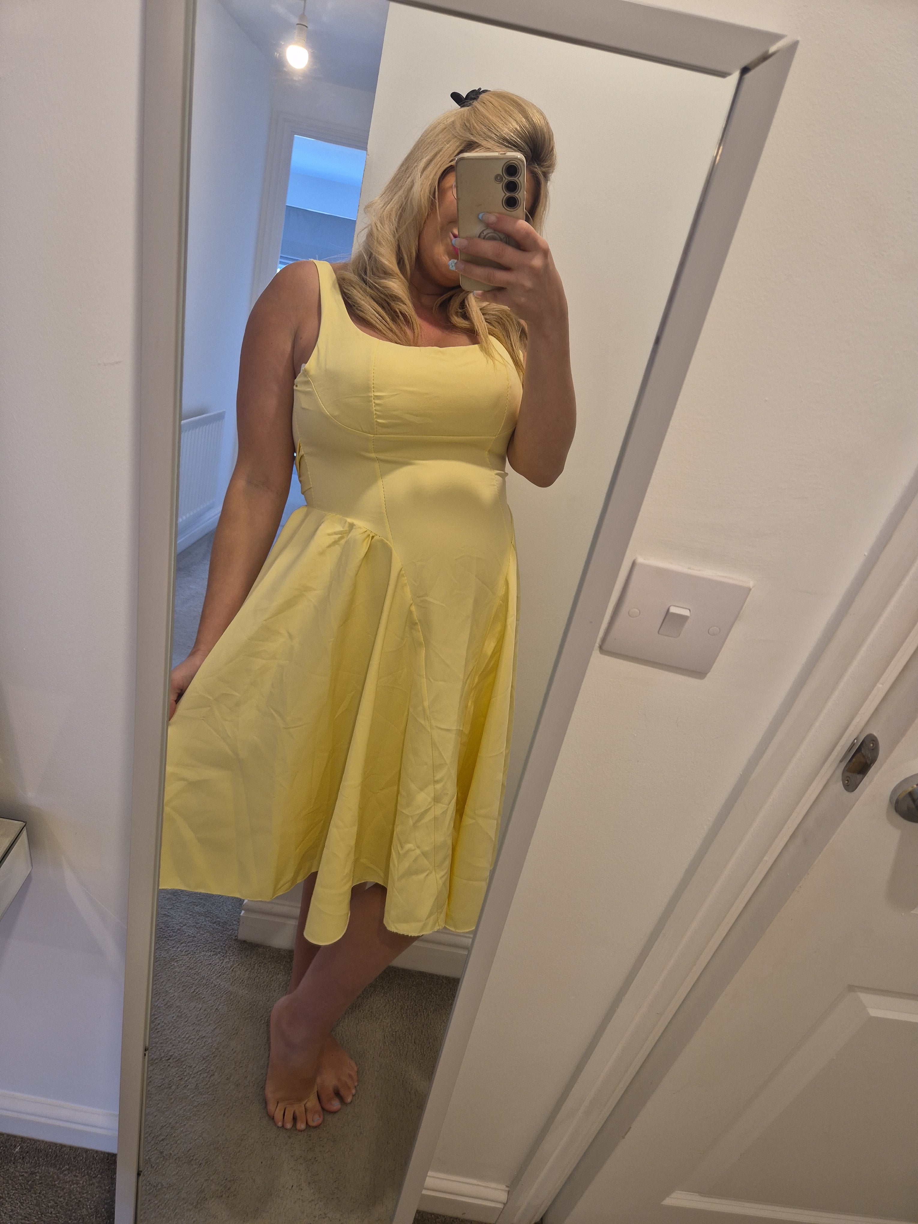 Milly Midi Bow Dress One Size